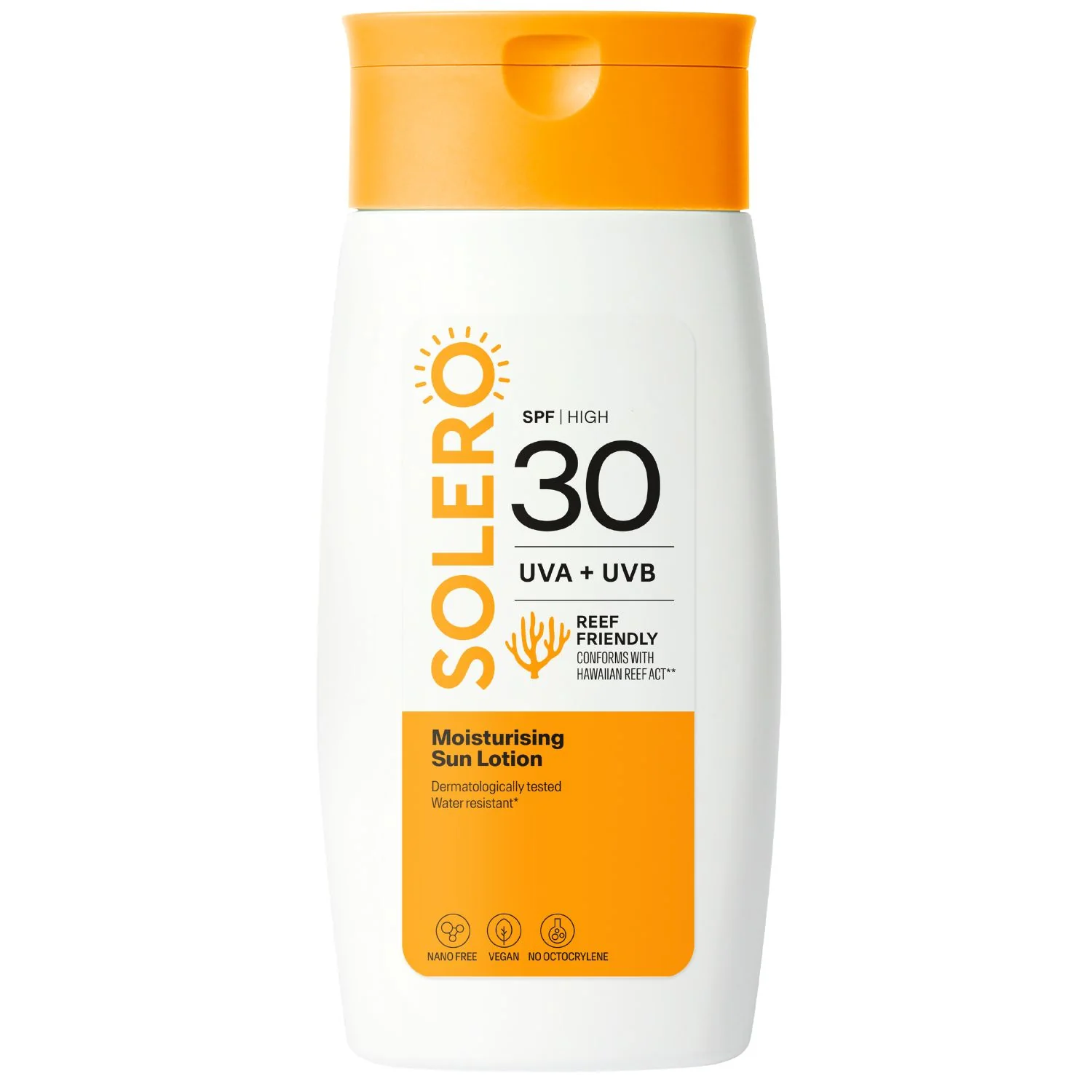 Solero Moisturising Sun Lotion SPF30 200ml
