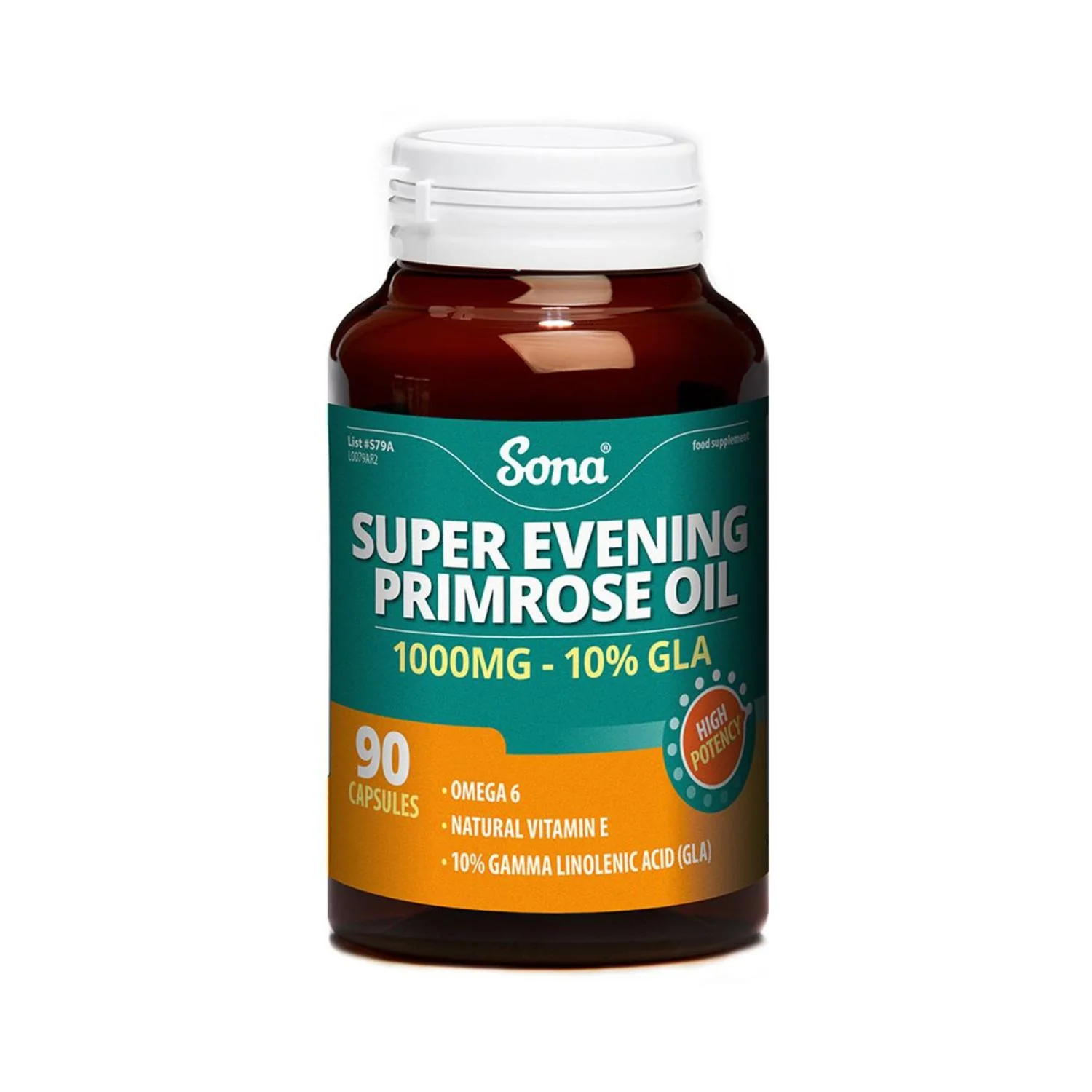 Sona Evening Primrose Oil 1000mg 90 Capsules