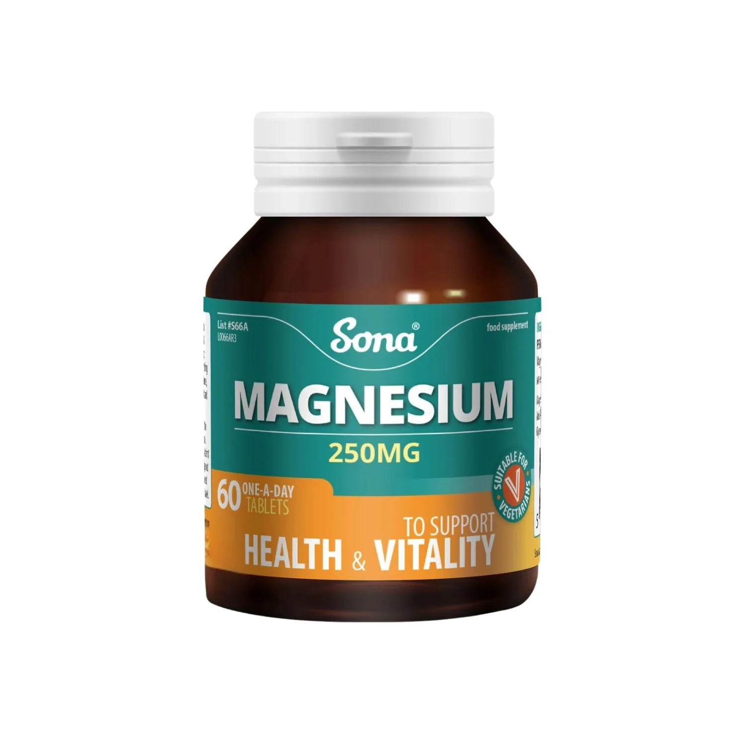 Sona Magnesium 250mg 60 Tablets