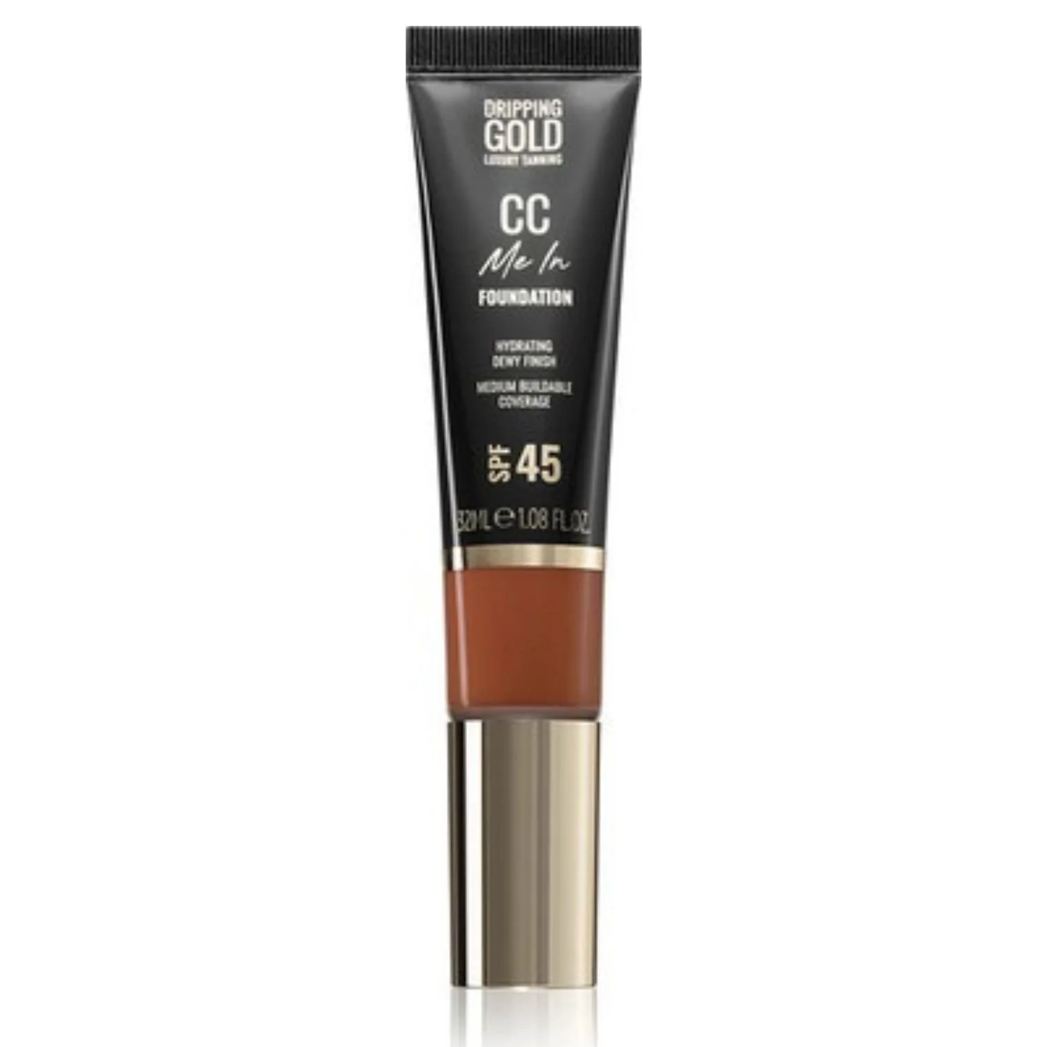 SOSU Dripping Gold CC Me In Foundation SPF45 – Coffee 9.5 32ml