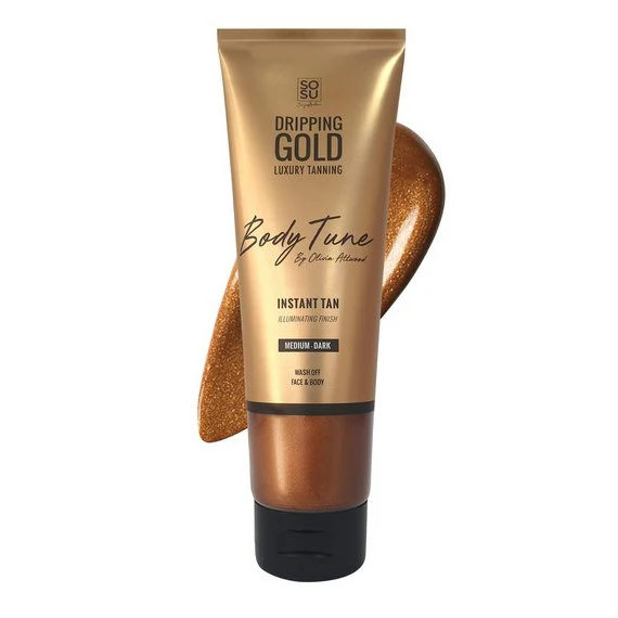 SOSU Dripping Gold Body Tune Instant Tan Medium/Dark