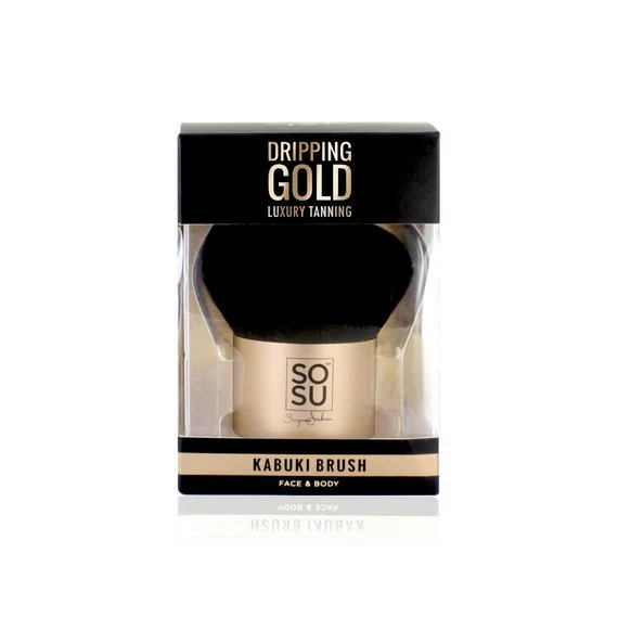 SOSU Dripping Gold Large Kabuki Brush