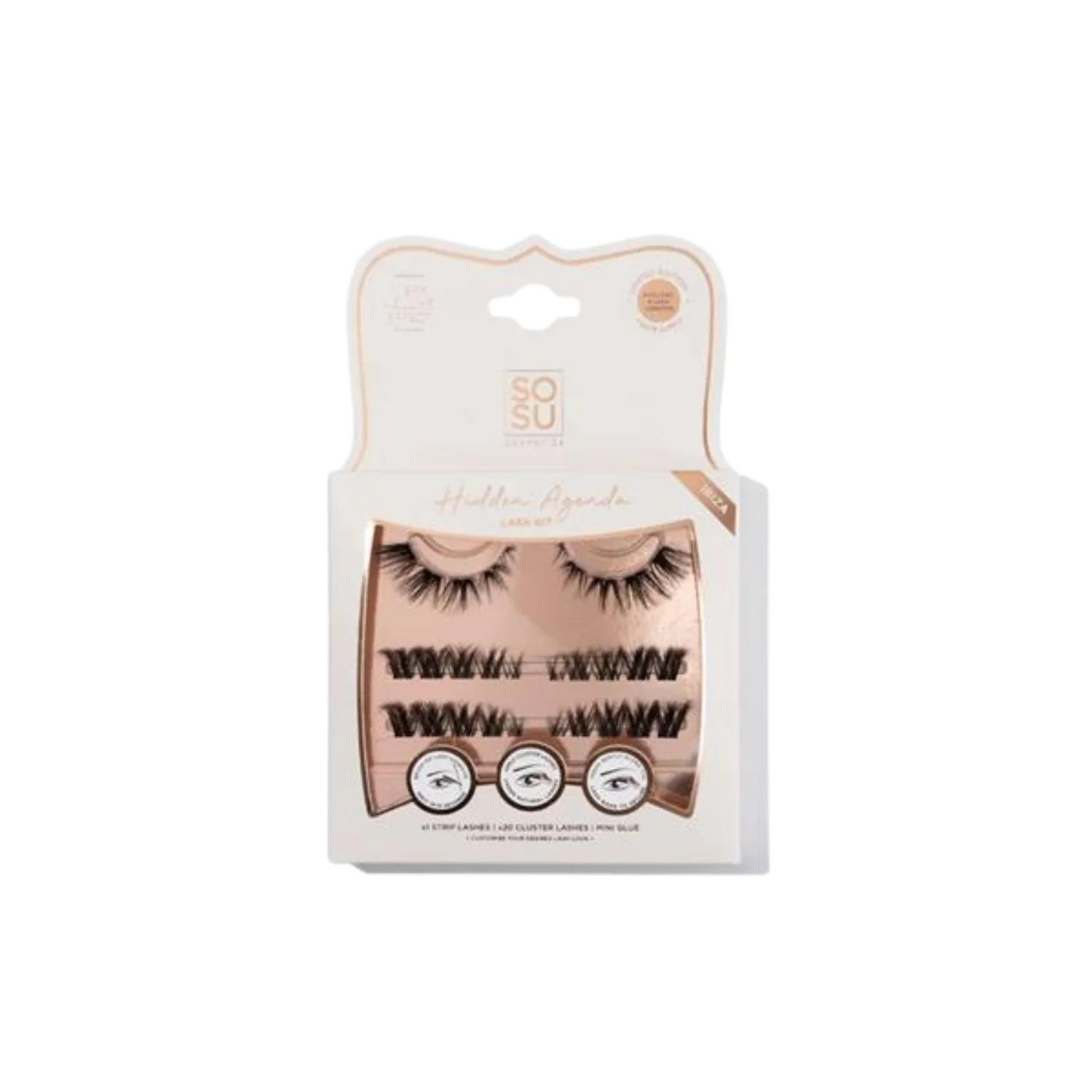 Sosu Cosmetics Hidden Agenda Lashes – Ibiza