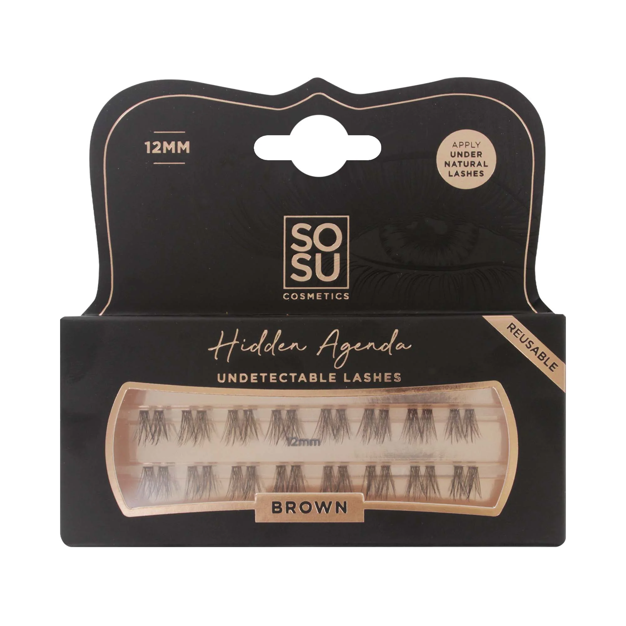 SOSU HIDDEN AGENDA REFILLS BROWN 12MM