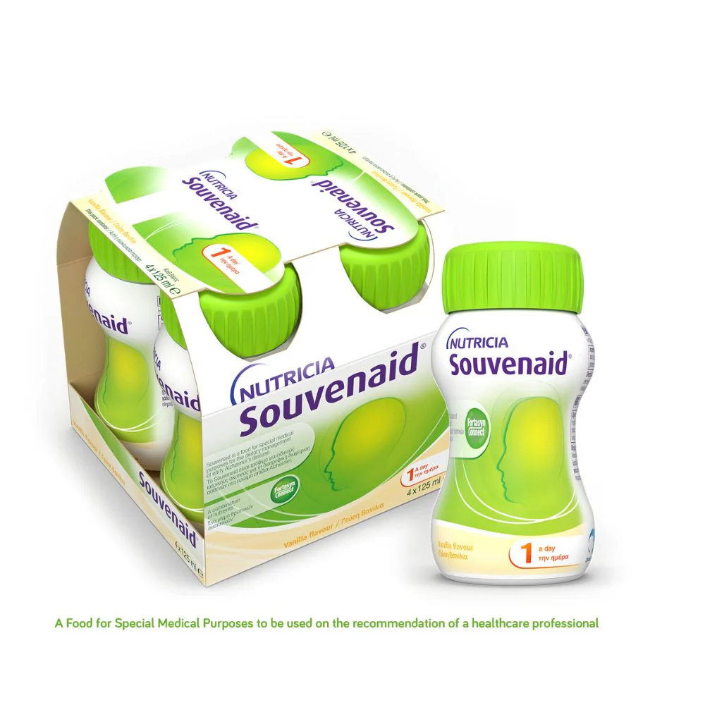 Souvenaid Vanilla Flavour - 4 Pack