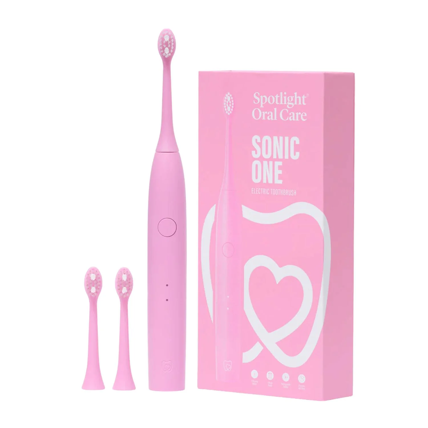 Spotlight Oral Care Sonic One Electric Toothbrush – Pink