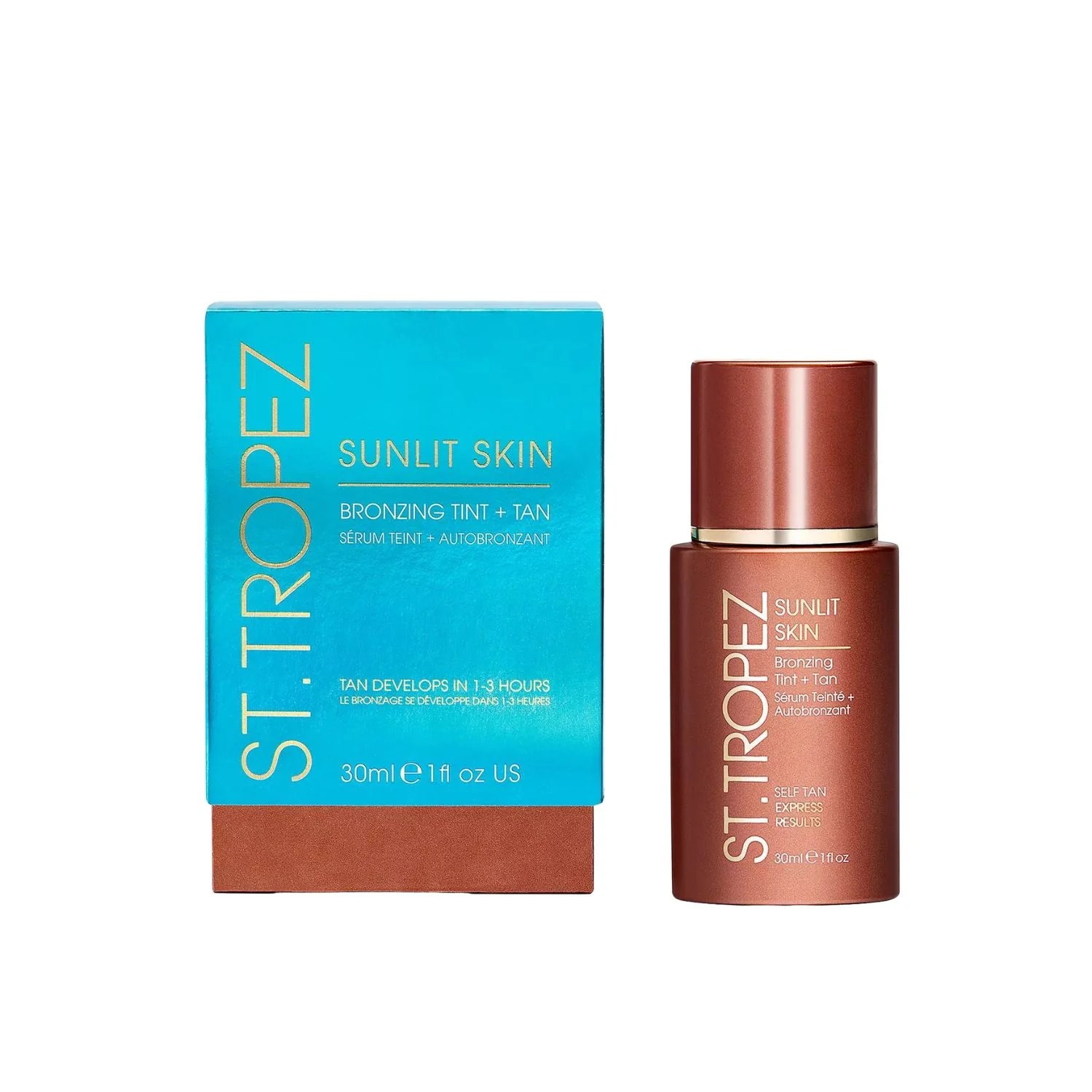 St. Tropez Sunlit Skin Bronzing Tint & Tan 30ml