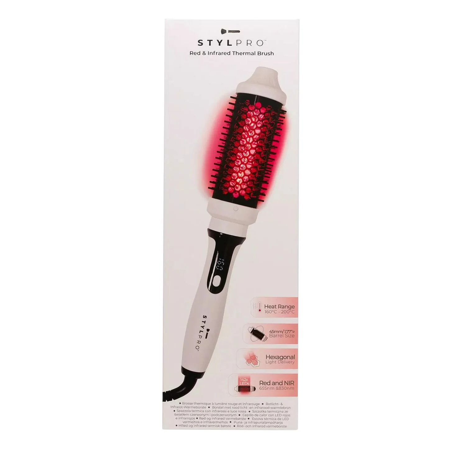 Stylpro Red & Infrared Heated Hairbrush - Image 2