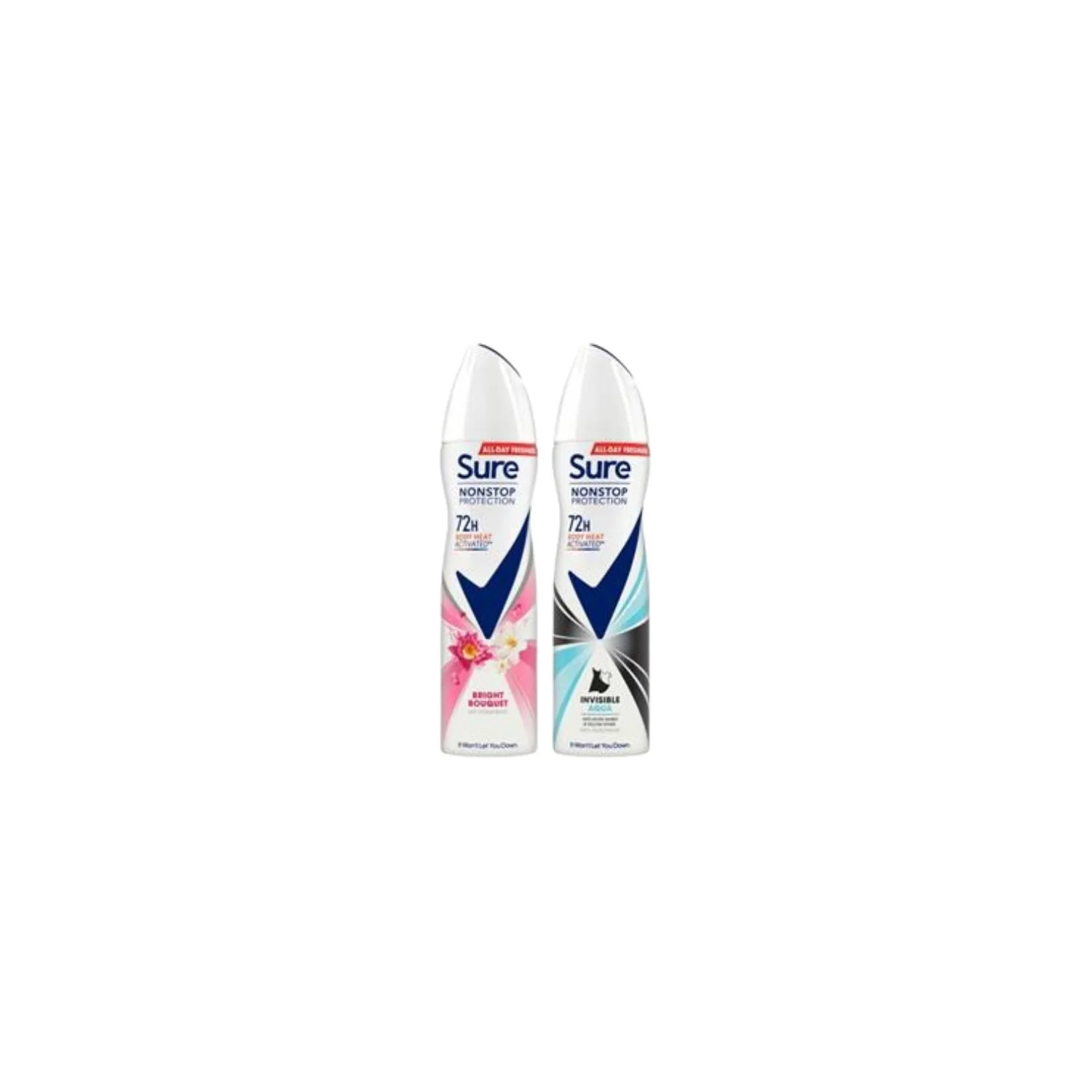 Sure For Women Invisible Aqua + Bright Antiperspirant 150ml