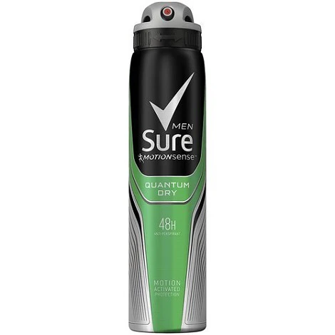 Sure Men Quantum Dry Antiperspirant Twin Pack