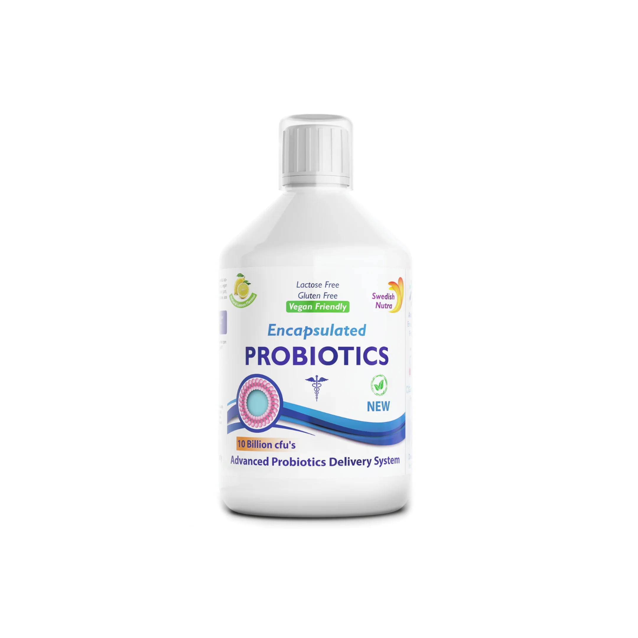 SWEDISH NUTRA ENCAPSULATED PROBIOTICS 500ML