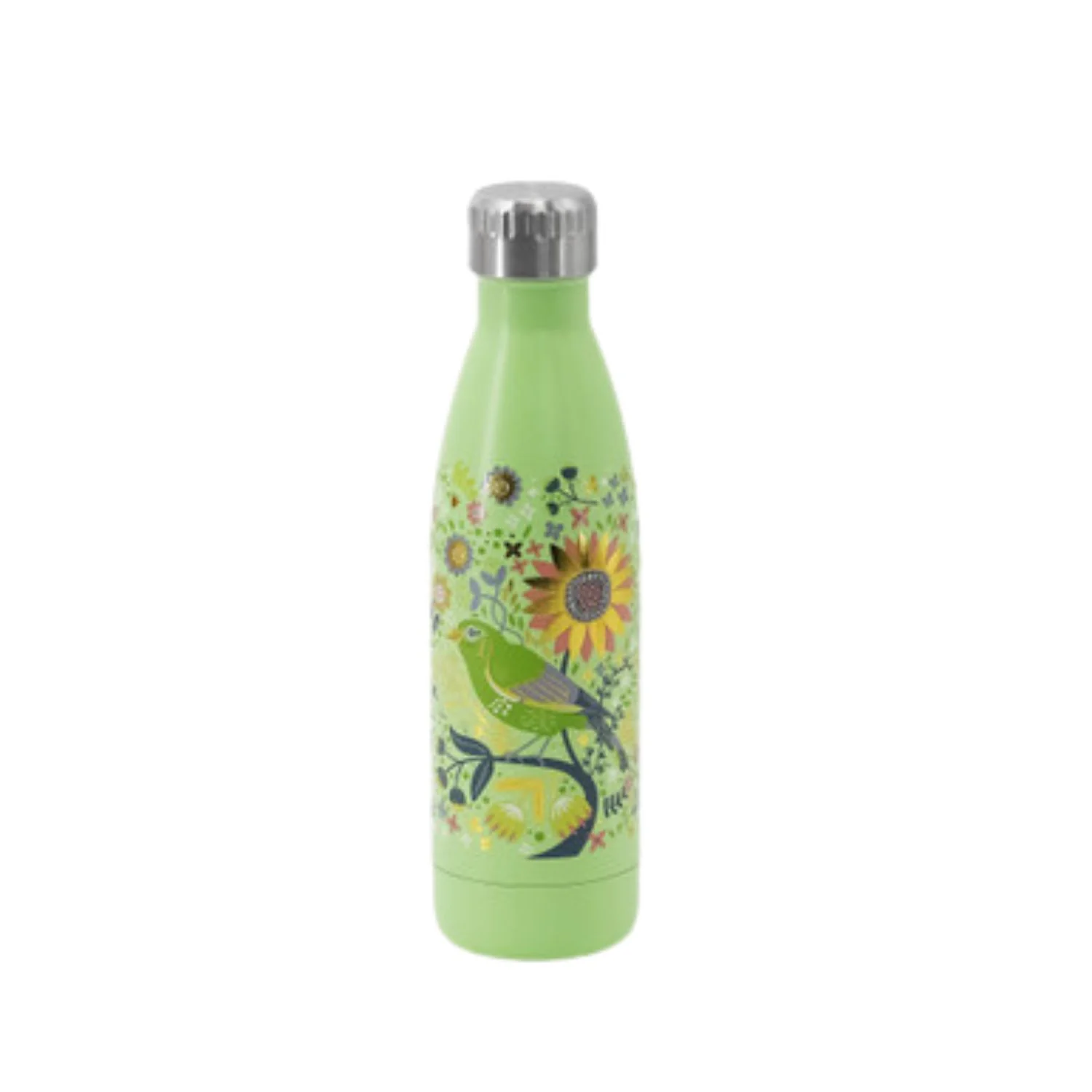 Tipperary Crystal Birdy Metal Water Bottle – Greenfinch