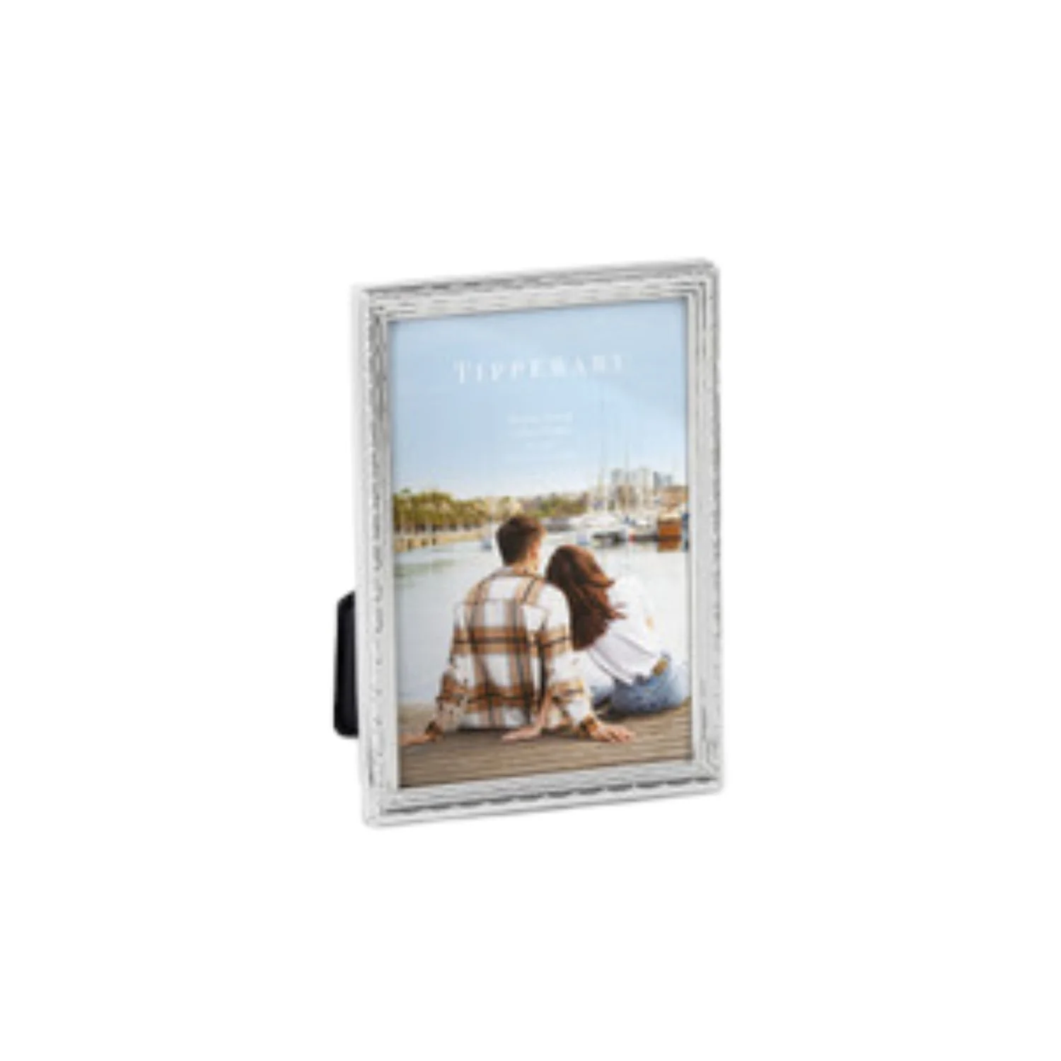 Tipperary Crystal Timeless Silver Frame 4" x 6"