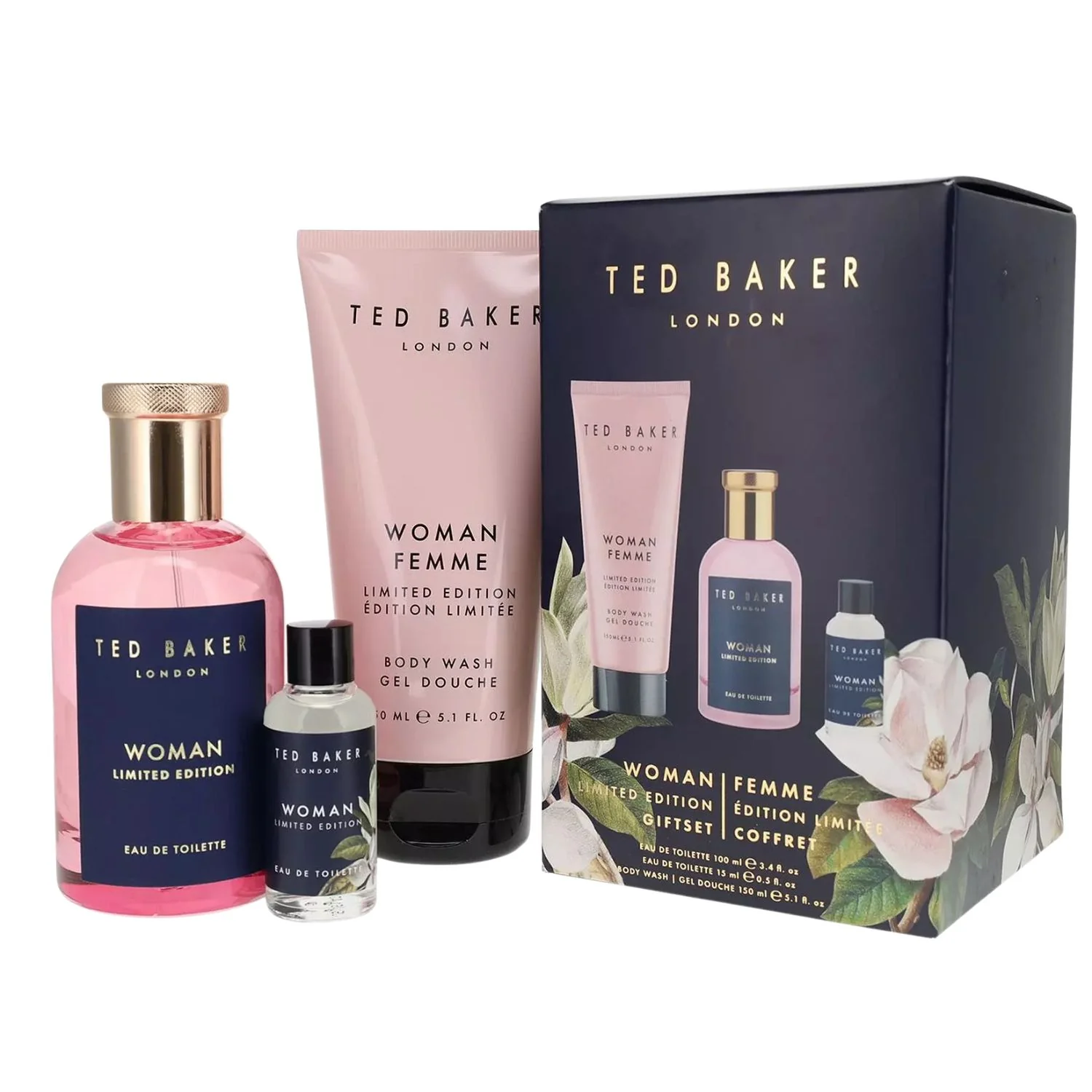 Ted Baker Woman Limited Edition 3 Piece Gift Set