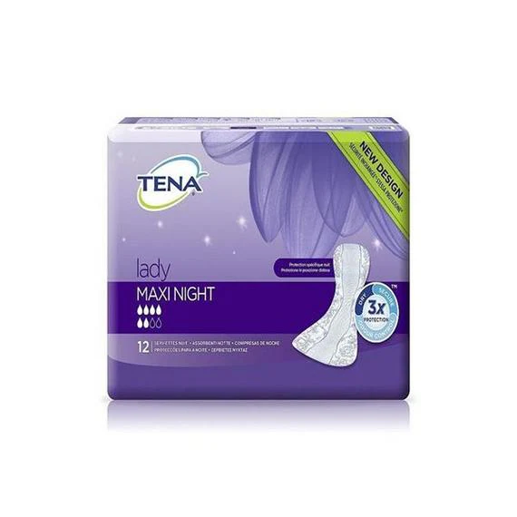 Tena Lady Maxi Night Duo Pack 12s