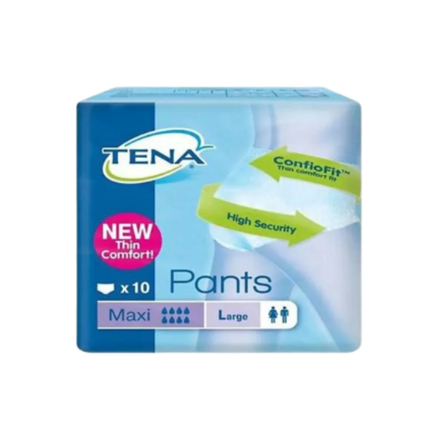 Tena Pants Maxi Large - 10 Pack