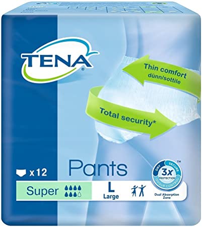 Tena Unisex Pants Super Large 12s