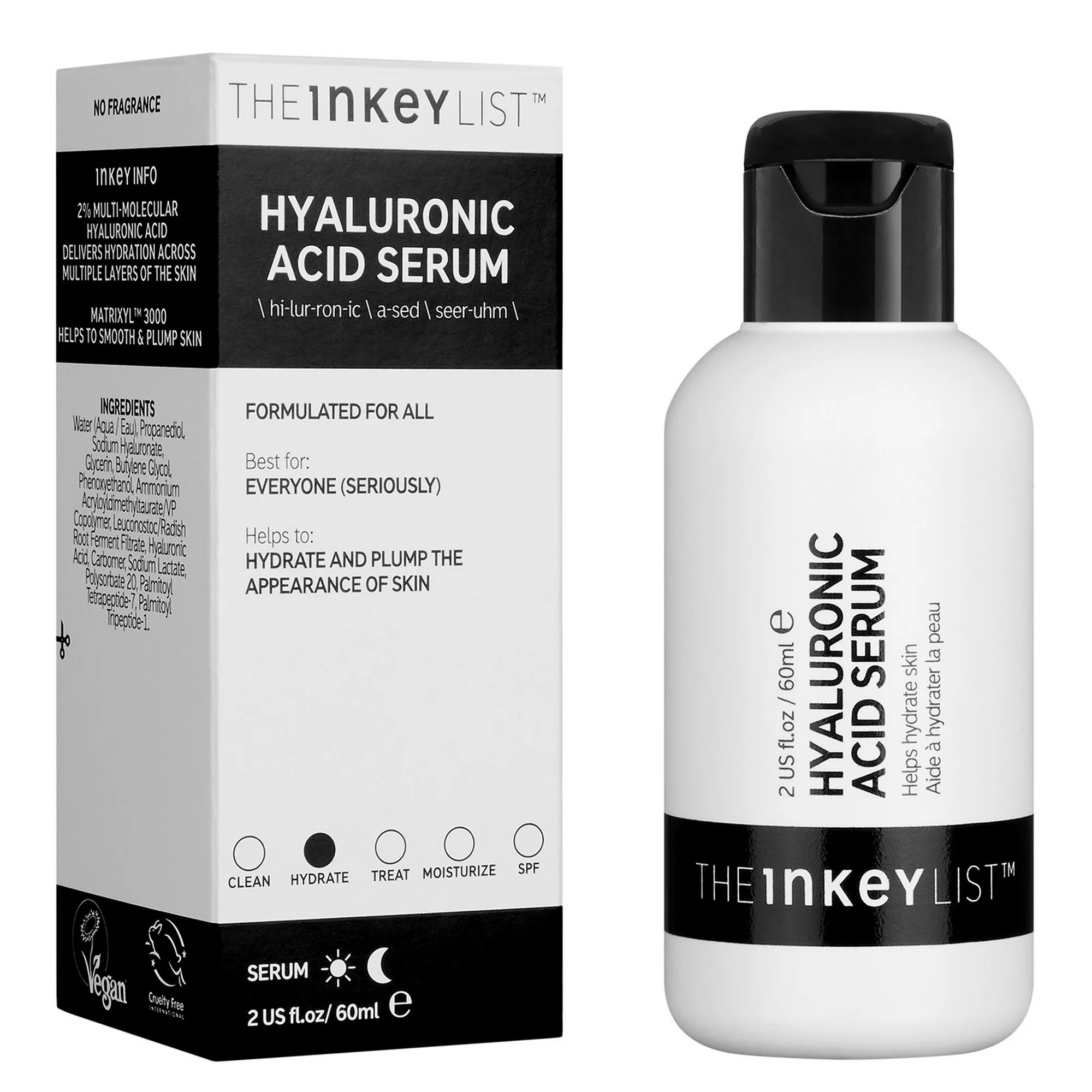 The Inkey List Hyaluronic Acid Serum 60ml - Image 2