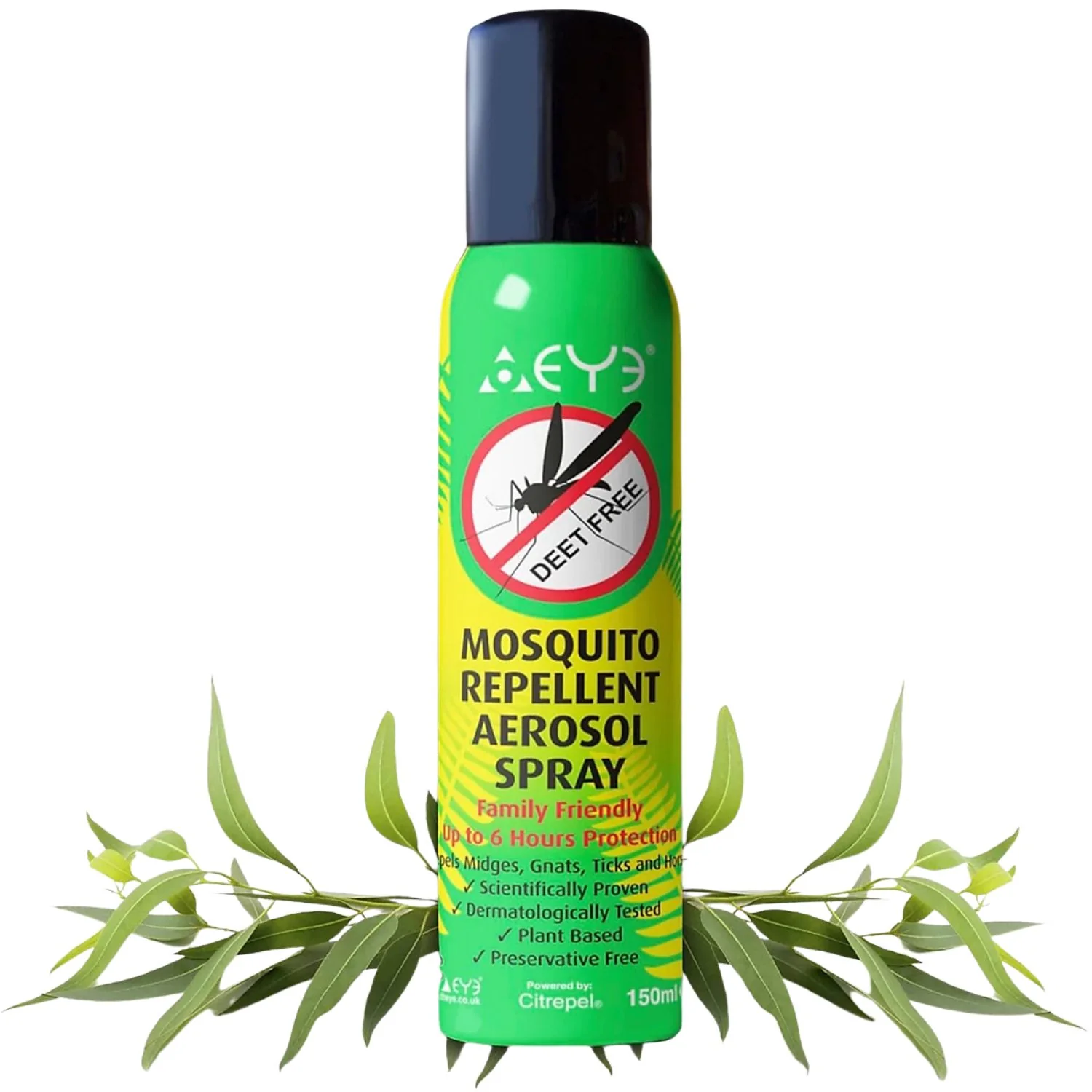 Theye Deet Free Extra Strong Mosquito Repellent Spray 150ml