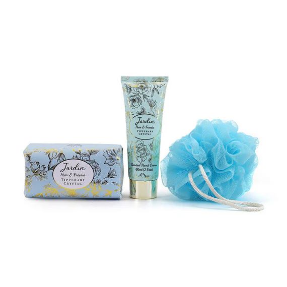 Tipperary Crystal Jardin Toiletry Bag Set – Pear and Freesia - Image 2