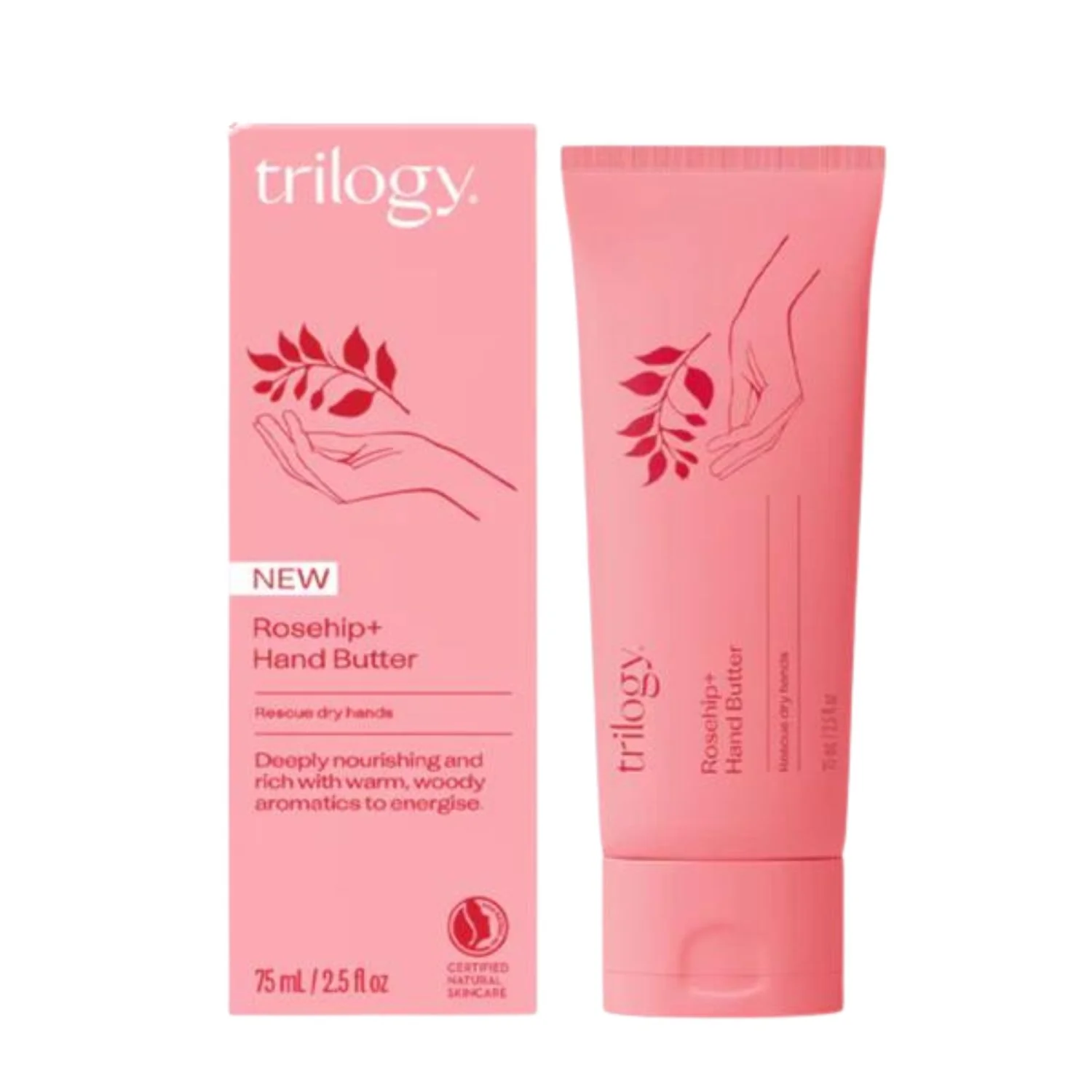 Trilogy Rosehip Hand Butter 75ml