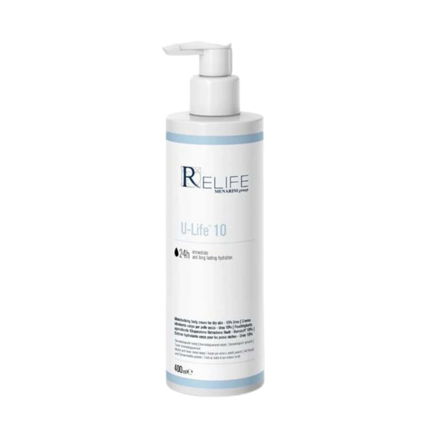 Relife U-Life 10 Moisturising Body Cream for Dry Skin 400ml