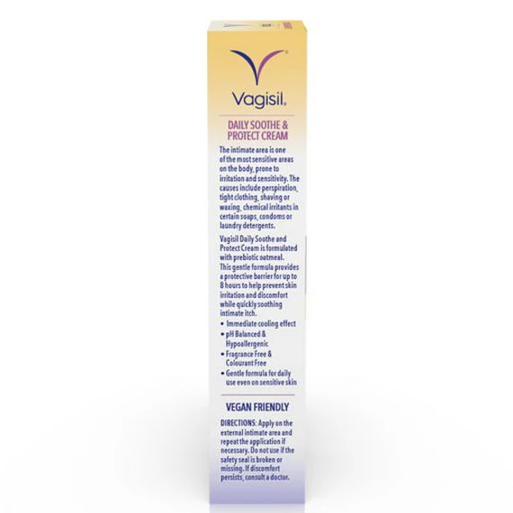 Vagisil Daily Soothe and Protect Cream with Prebiotic Oatmeal 30g - Image 3