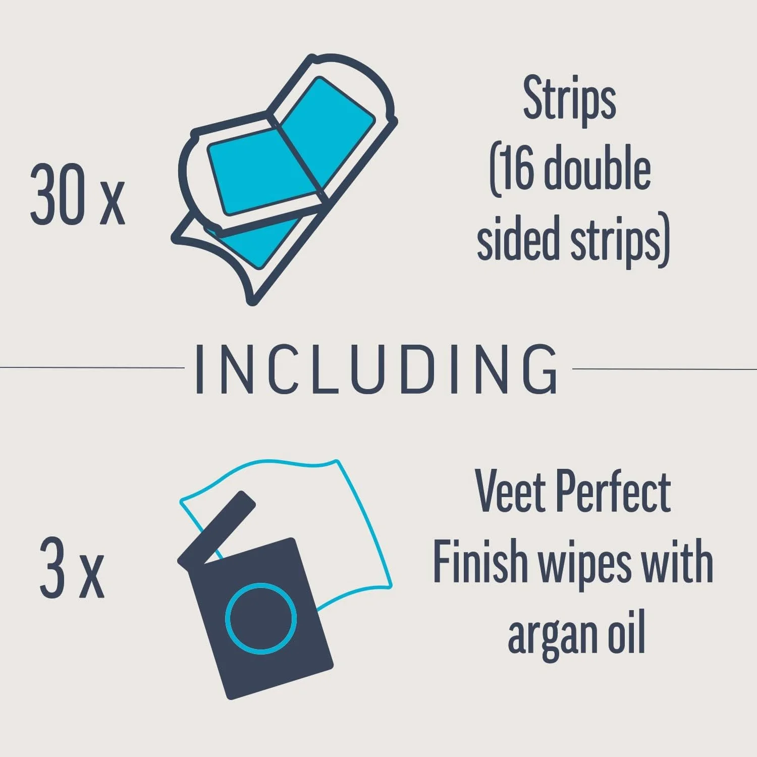 Veet Expert Wax Strips Bikini Sensitive 30S - Image 3