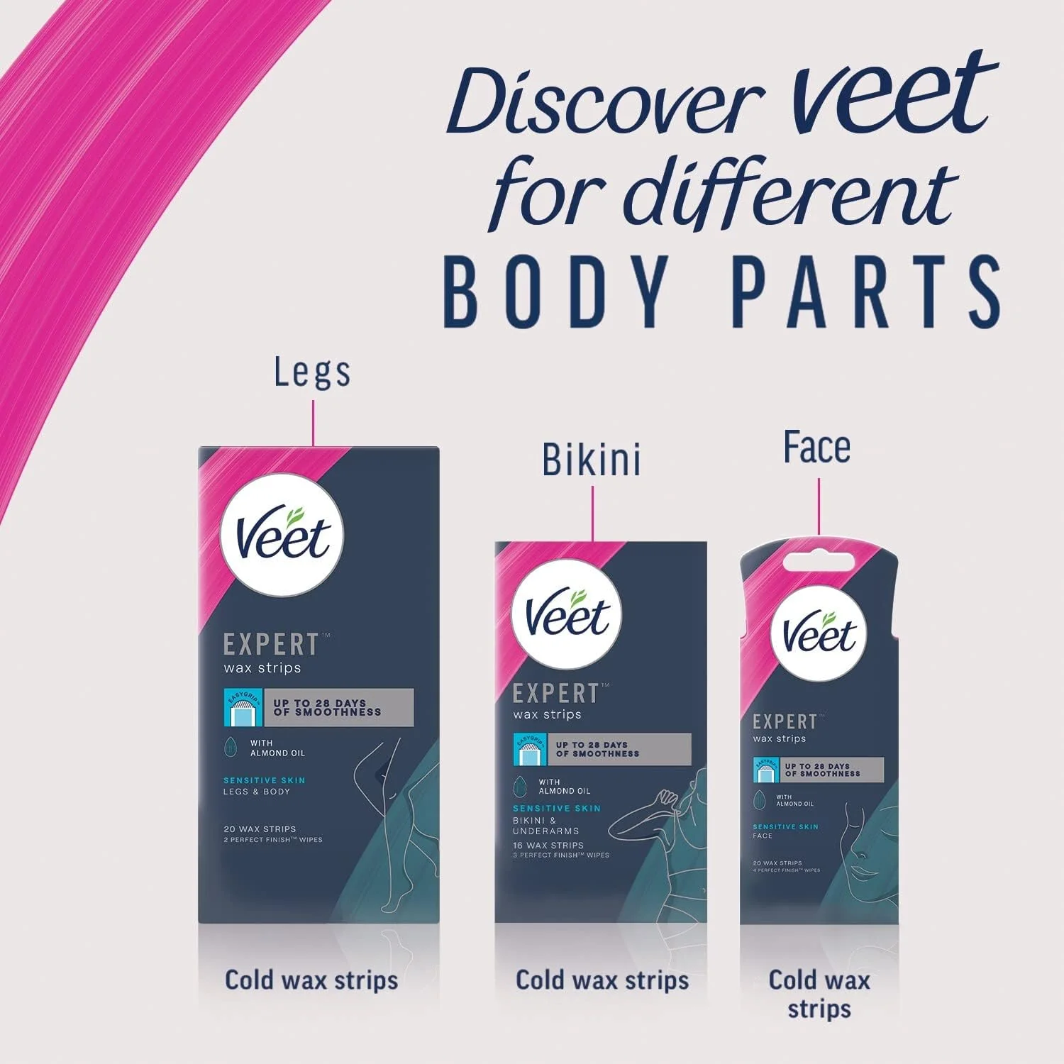 Veet Expert Wax Strips Bikini Sensitive 30S - Image 6