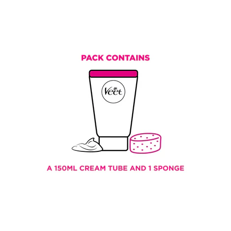 Veet Shower Hair Removal Cream - Sensitive 150ml - Image 4