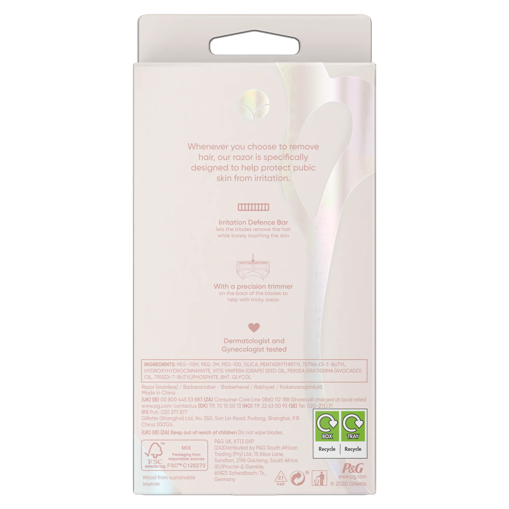 Venus For Pubic Hair & Skin Razor - Image 4