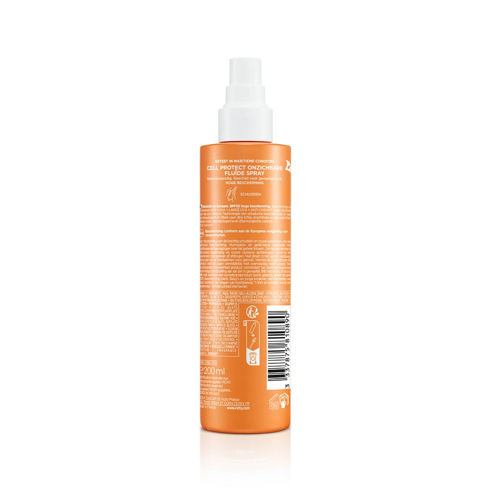 Vichy Capital Soleil Cell Protect Sun Protection Spray SPF30 200ml - Image 10