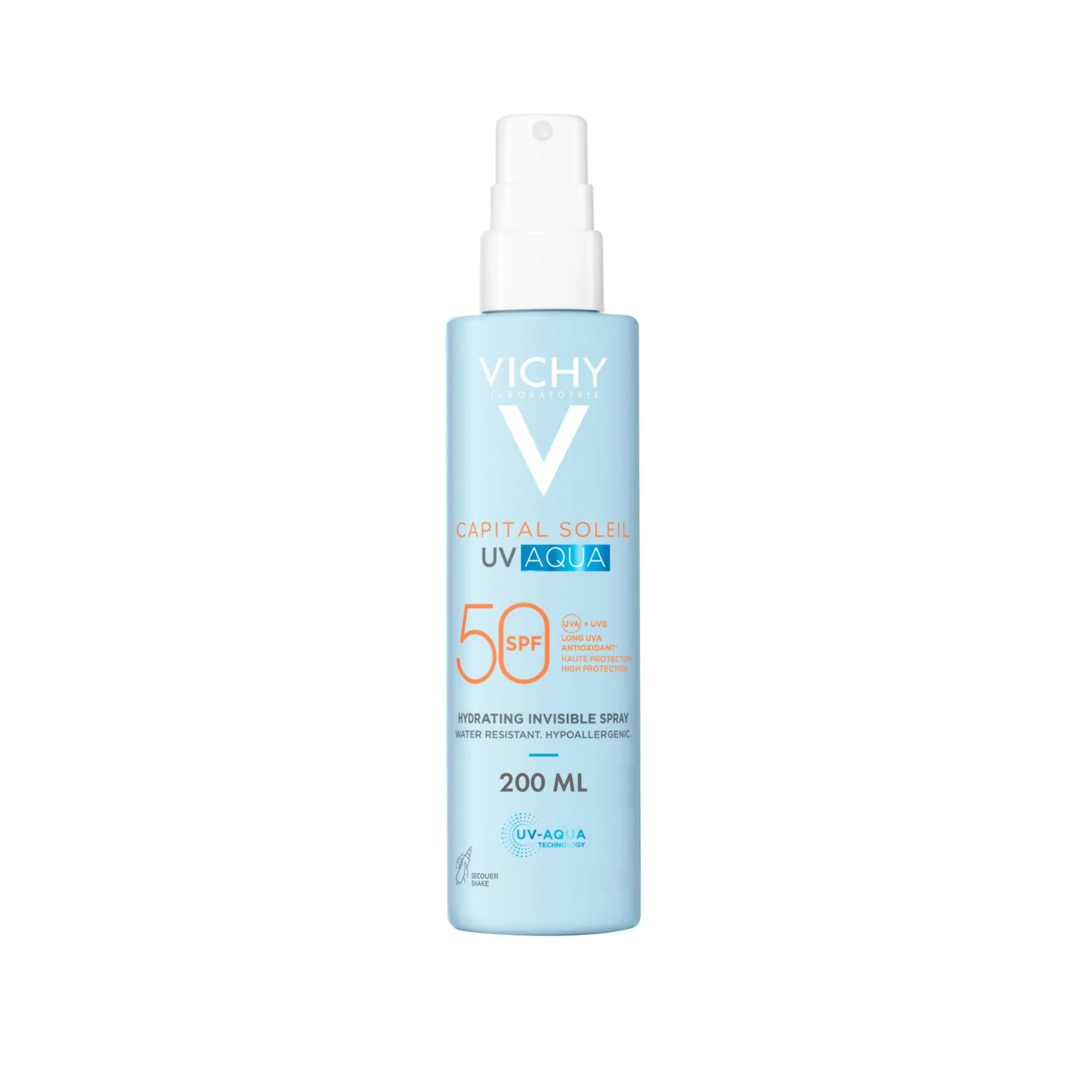 Vichy Capital Soleil UV Aqua SPF50 Body Spray 200ml