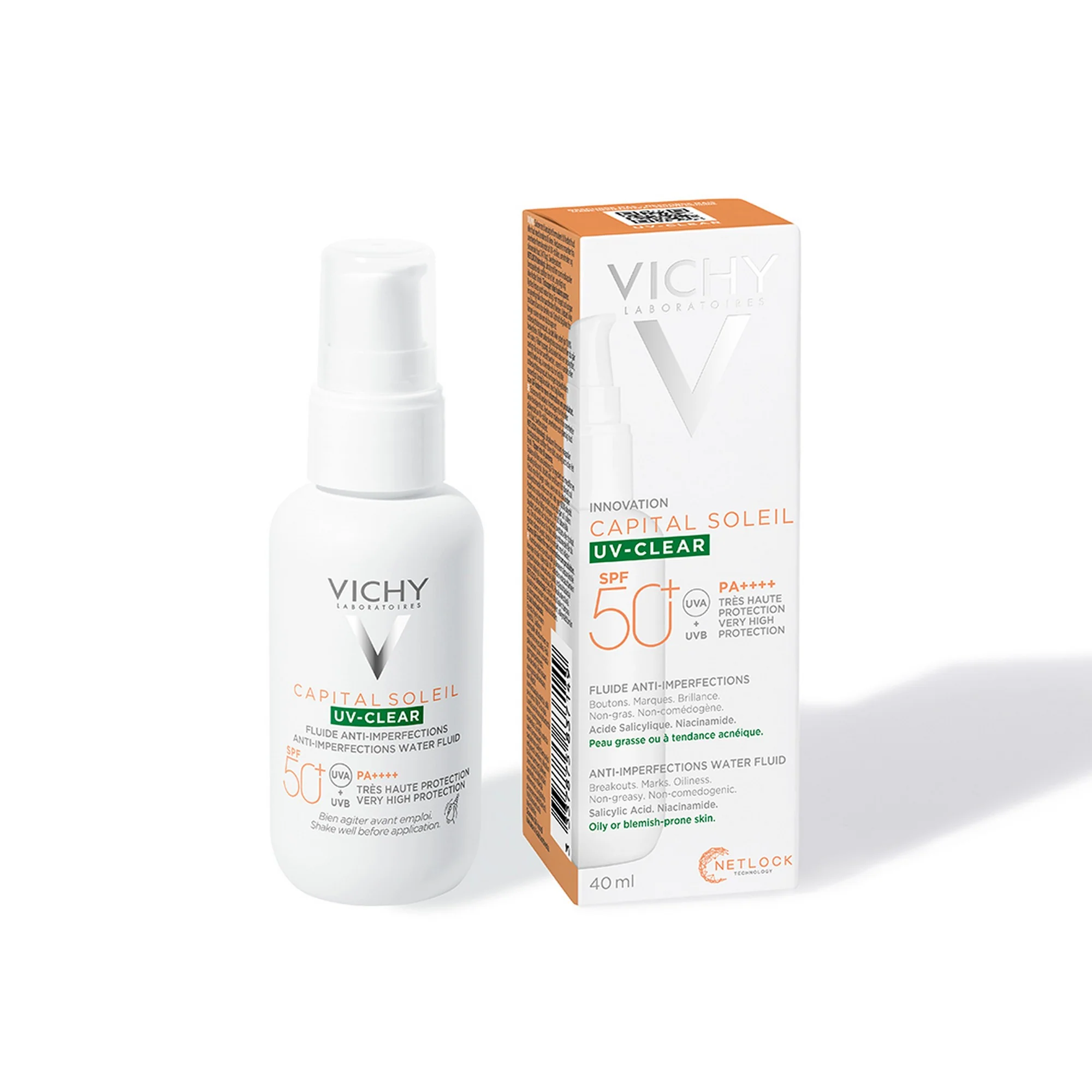 Vichy Capital Soleil UV-Clear SPF50+ Protection for Blemish-Prone Skin 40ml - Image 2