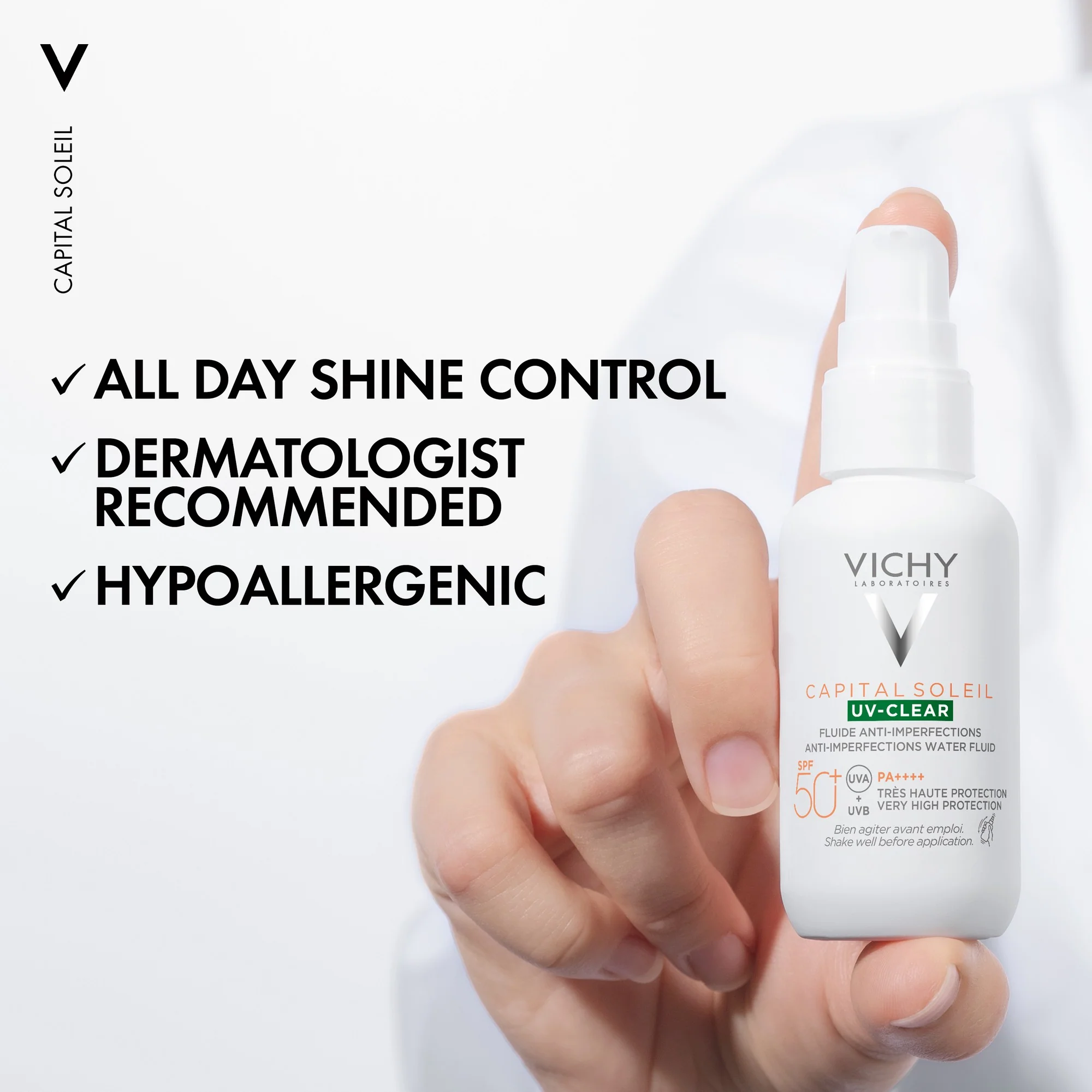 Vichy Capital Soleil UV-Clear SPF50+ Protection for Blemish-Prone Skin 40ml - Image 9