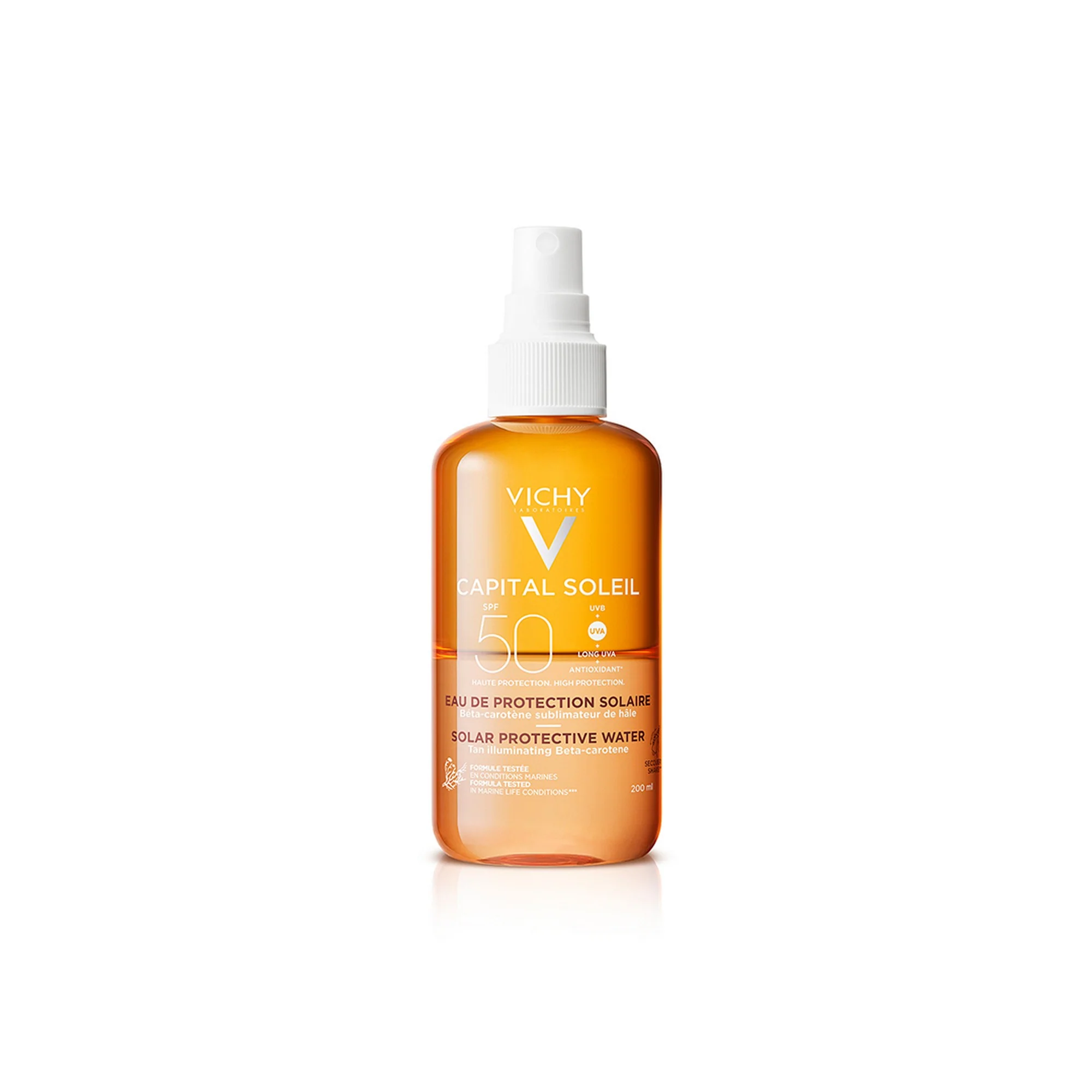 Vichy Capital Soleil Tan Enhance Solar Protective Water SPF 50 200ml