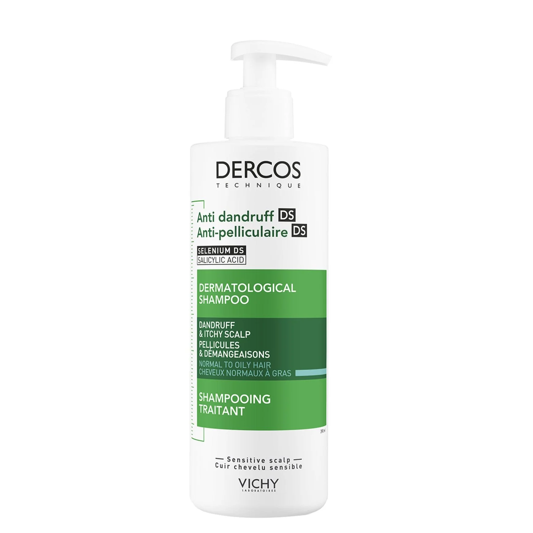 VICHY Decros Anti-Dandruff Shampoo For Normal/Oily Hair 390ML