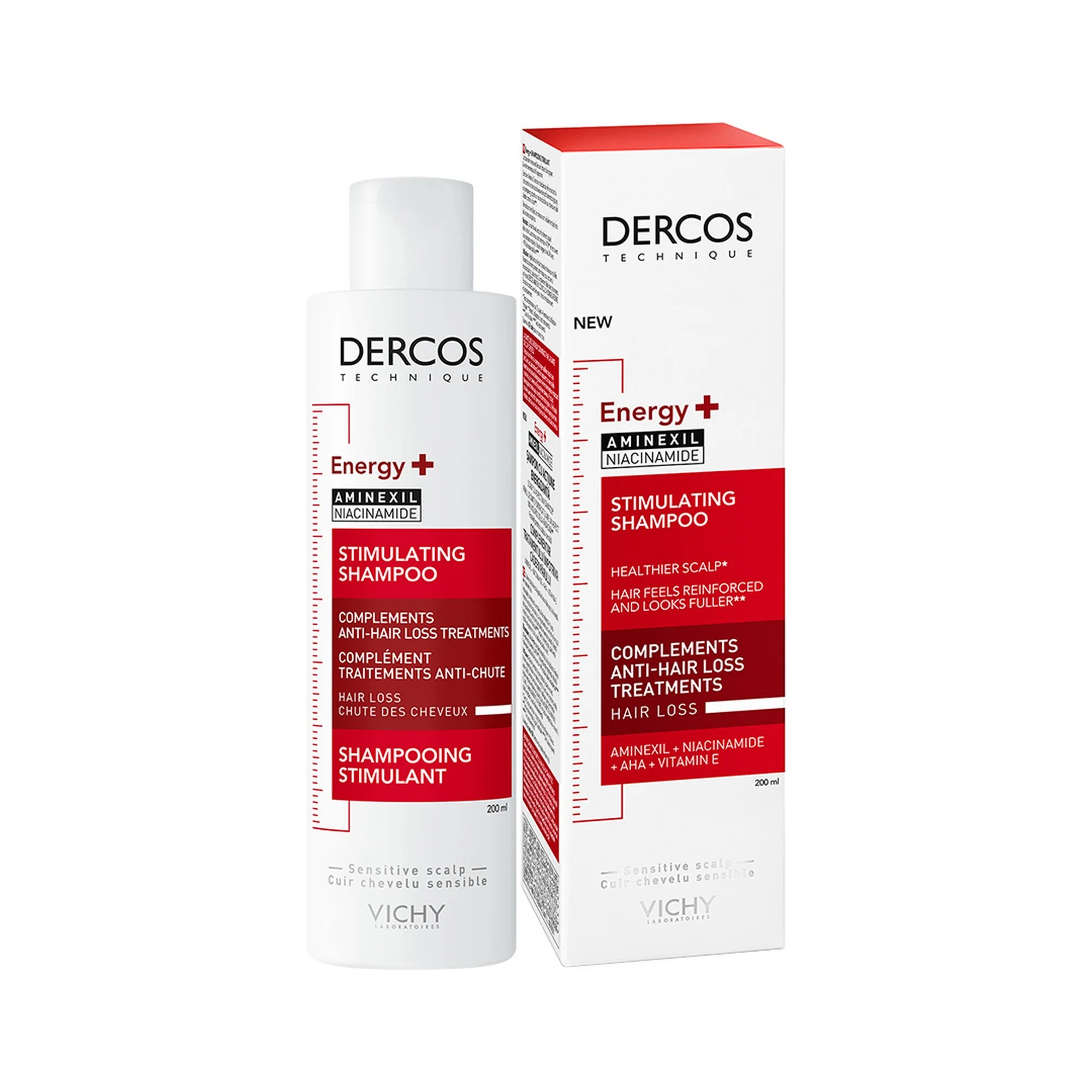 Vichy Dercos Energising Shampoo 200ml - Image 3