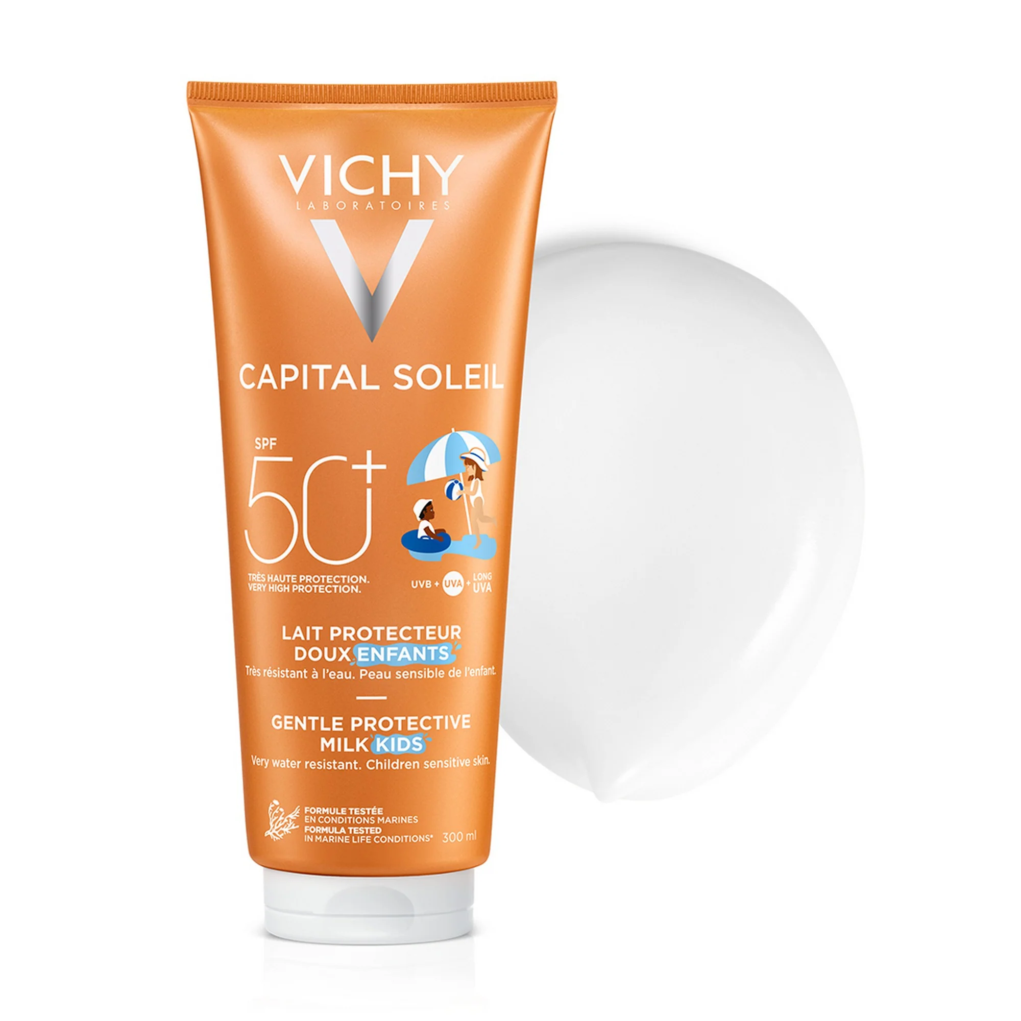 Vichy Ideal Soleil Kids Body Milk SPF50 300ml - Image 2