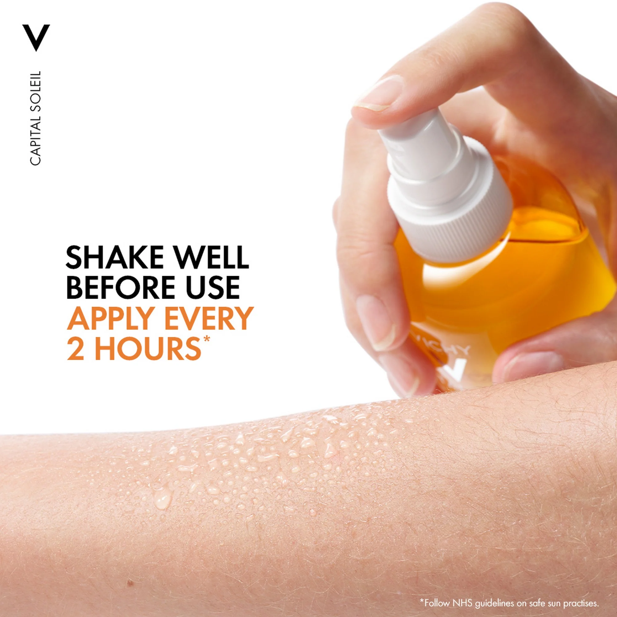 Vichy Ideal Soleil Solar Protecting Water Bronzing Tan SPF30 - 200ml - Image 2