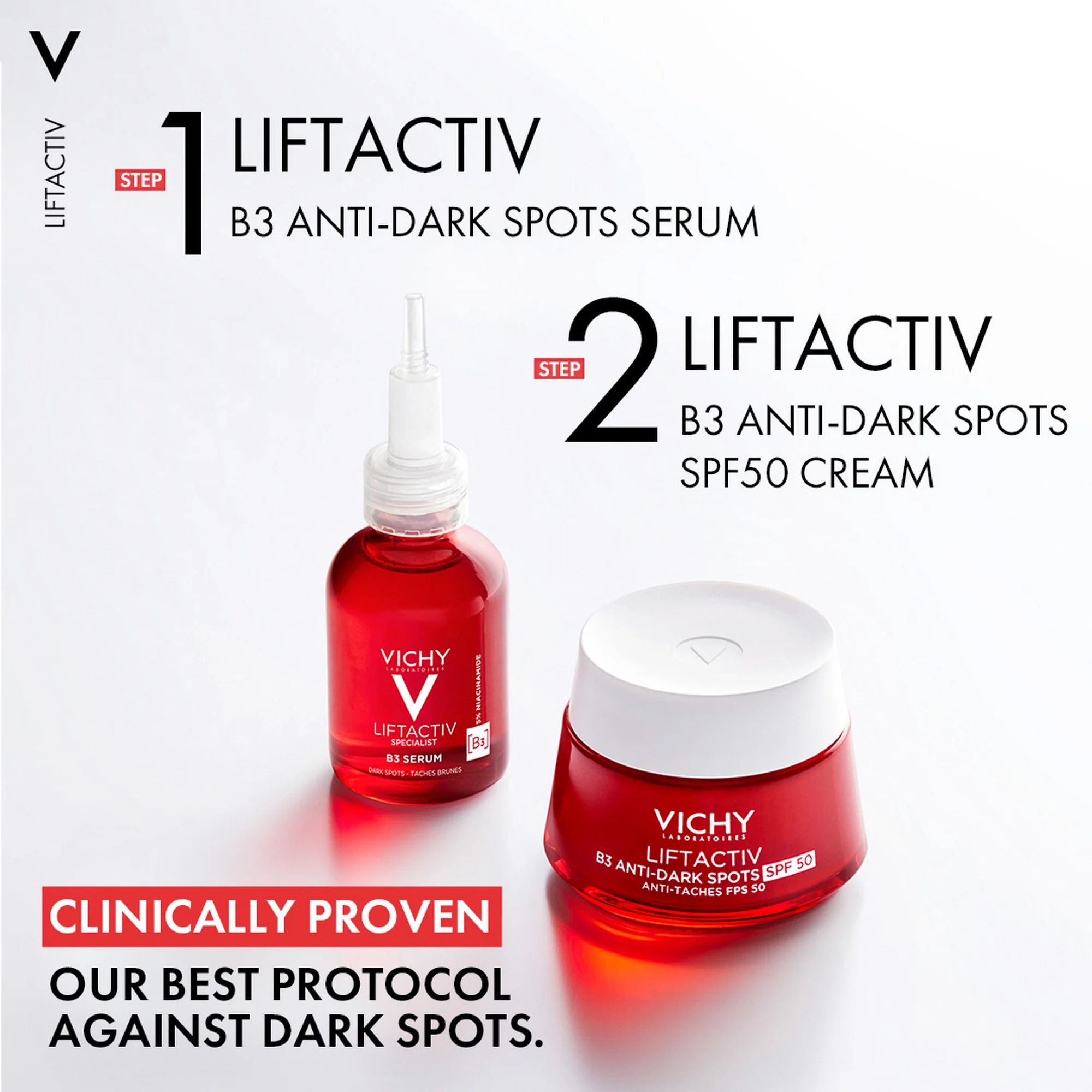 Vichy Lifactiv B3 Anti-Dark Spots Cream SPF50 - 50ml - Image 7