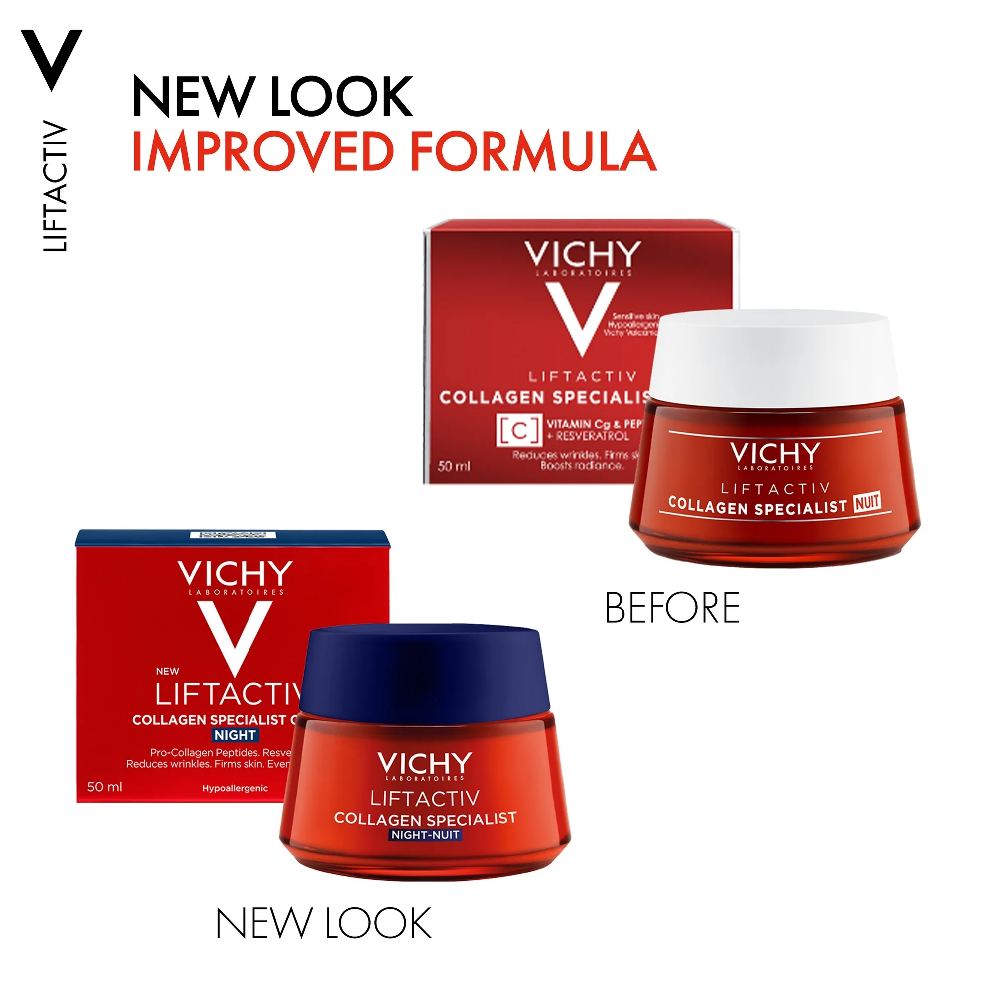 Vichy LiftActiv Collagen Specialist Night 50ml - Image 2