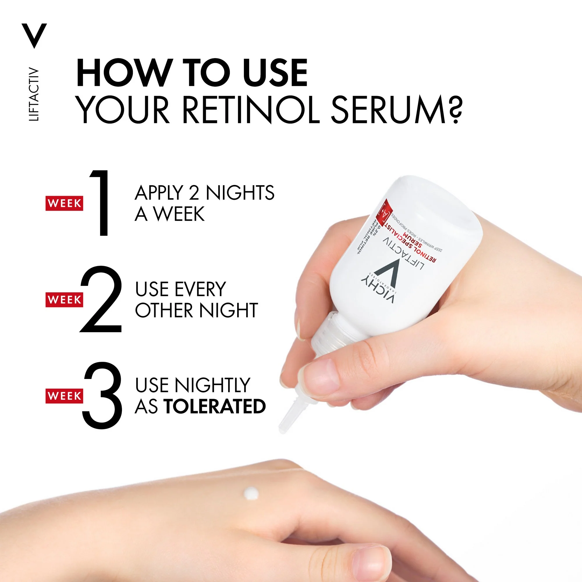 Vichy LiftActiv Retinol Serum 30ml - Image 6