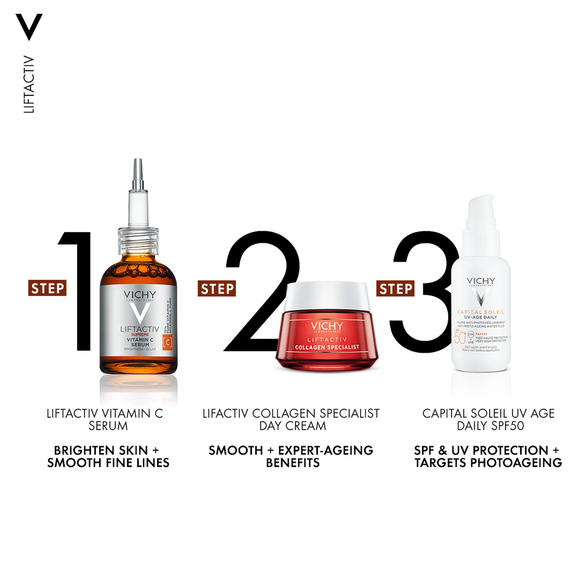 Vichy Liftactiv Vitamin C Skin Corrector Serum 20ml - Image 5