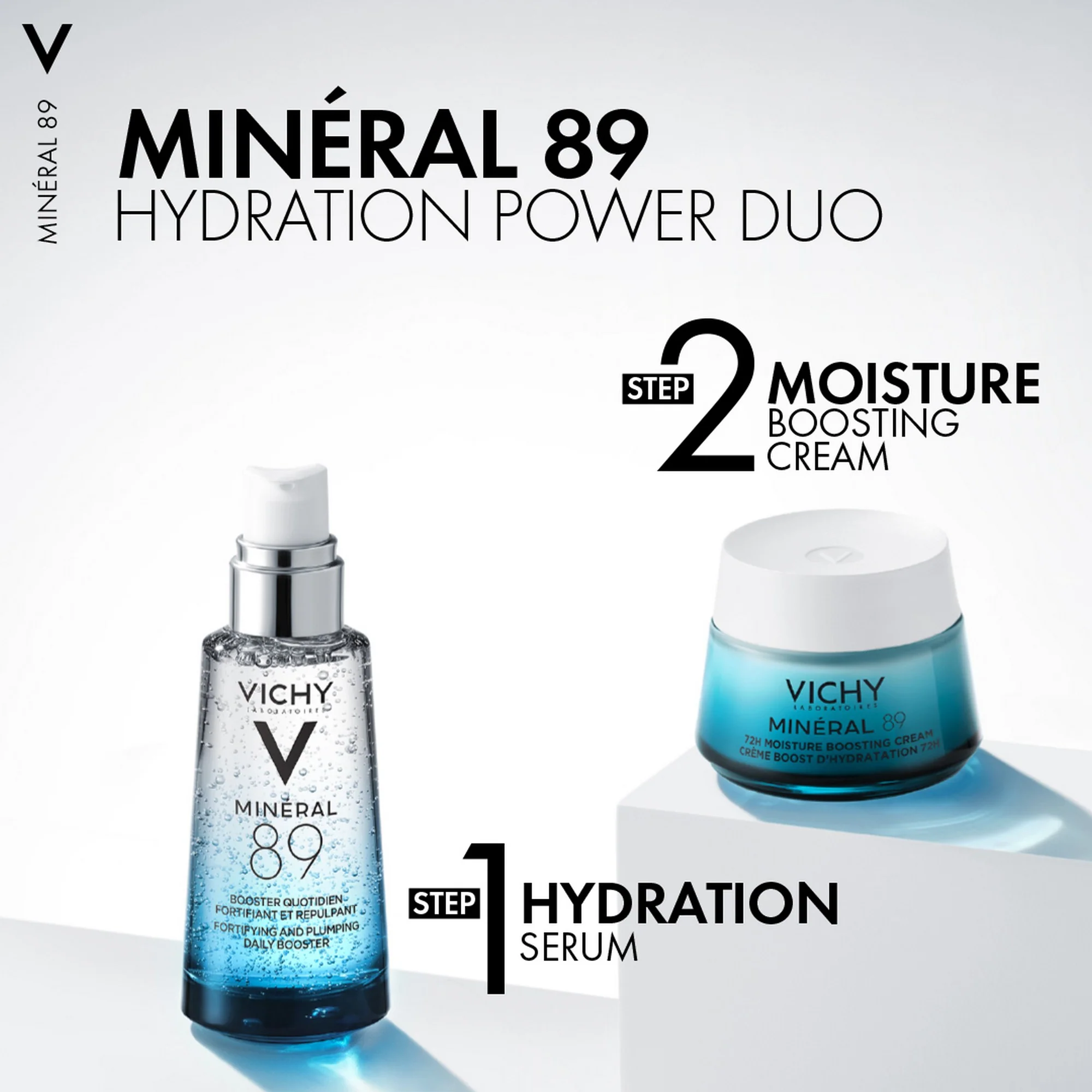 Vichy Mineral 89 72Hour Hyaluronic Acid Moisture Boosting Cream 50ml - Image 5