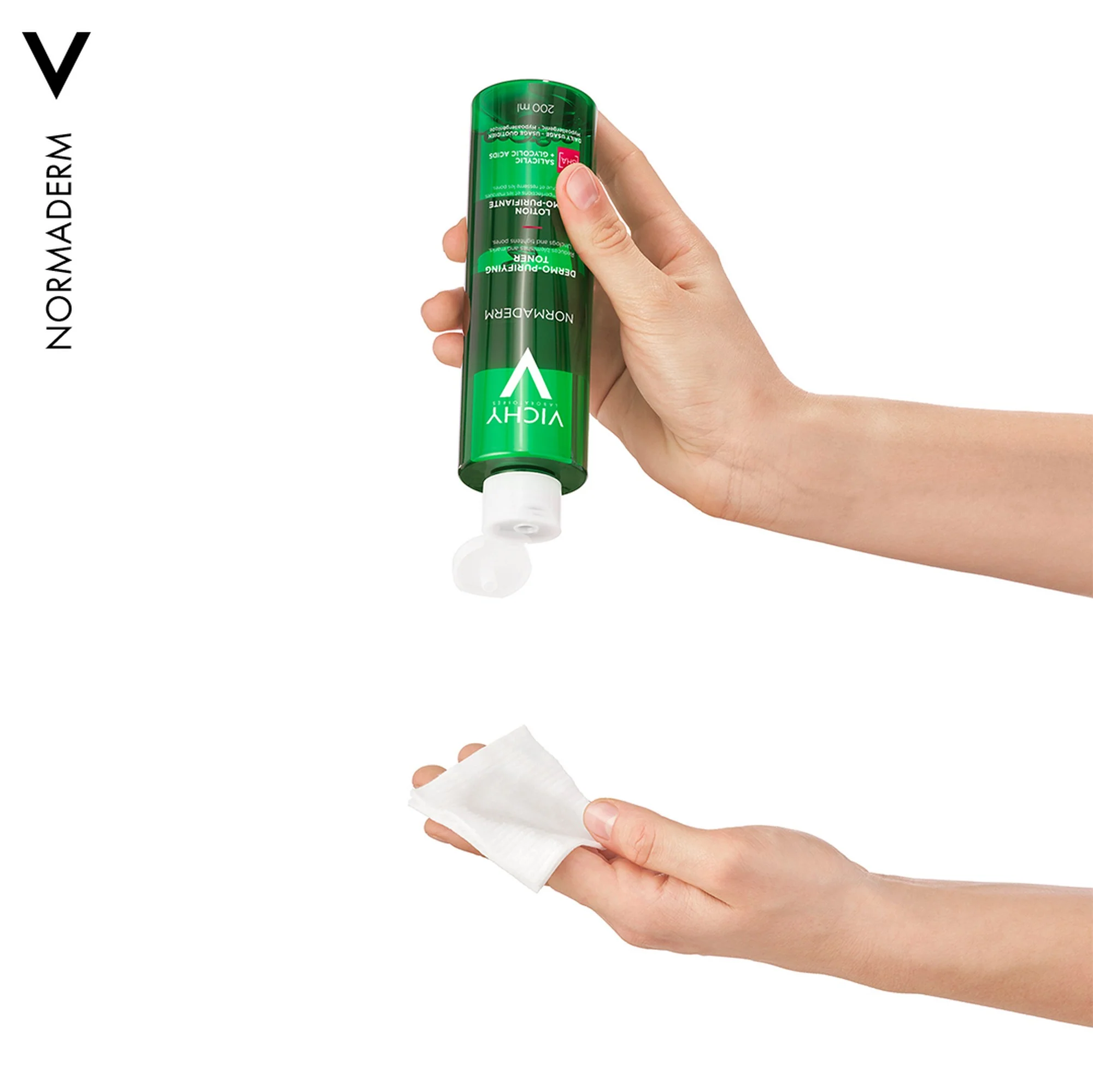 Vichy Normaderm Purifying Astringent Lotion Toner 200ml - Image 4