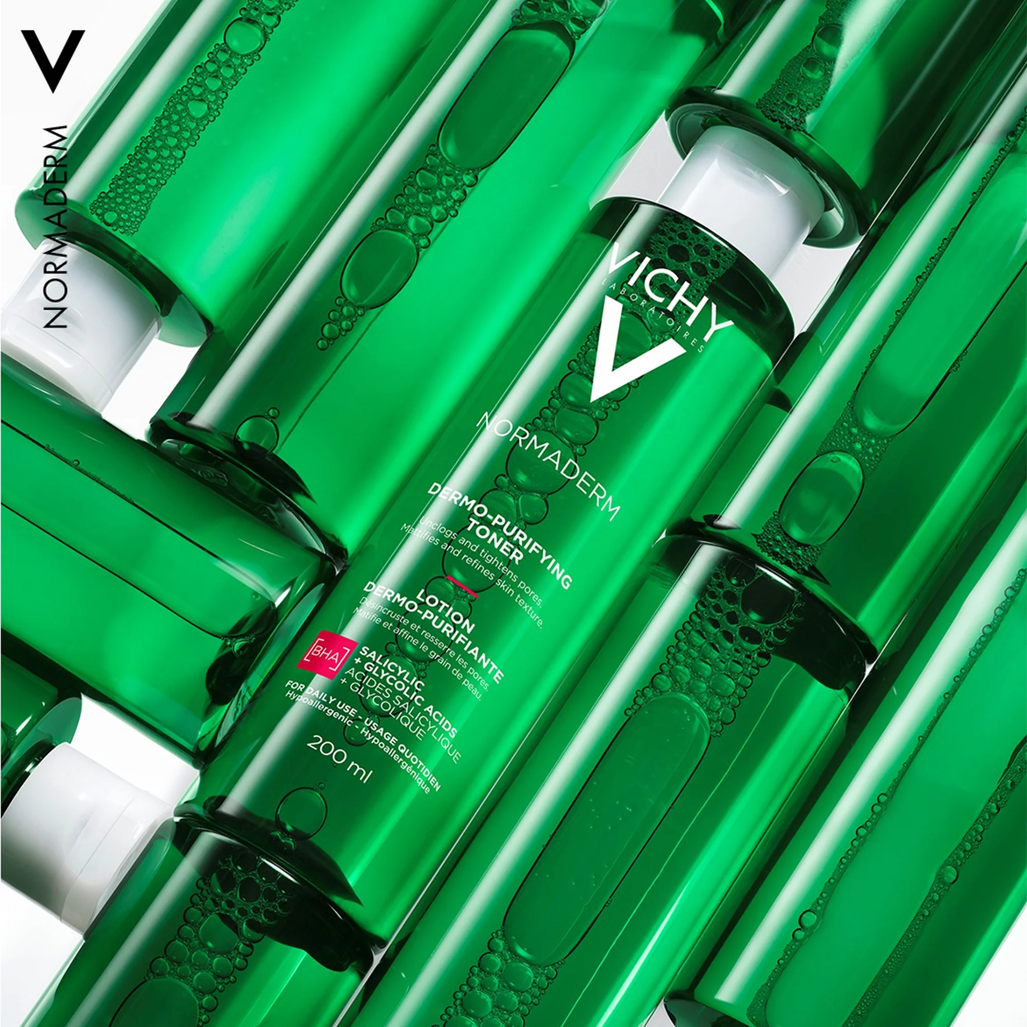 Vichy Normaderm Purifying Astringent Lotion Toner 200ml - Image 7