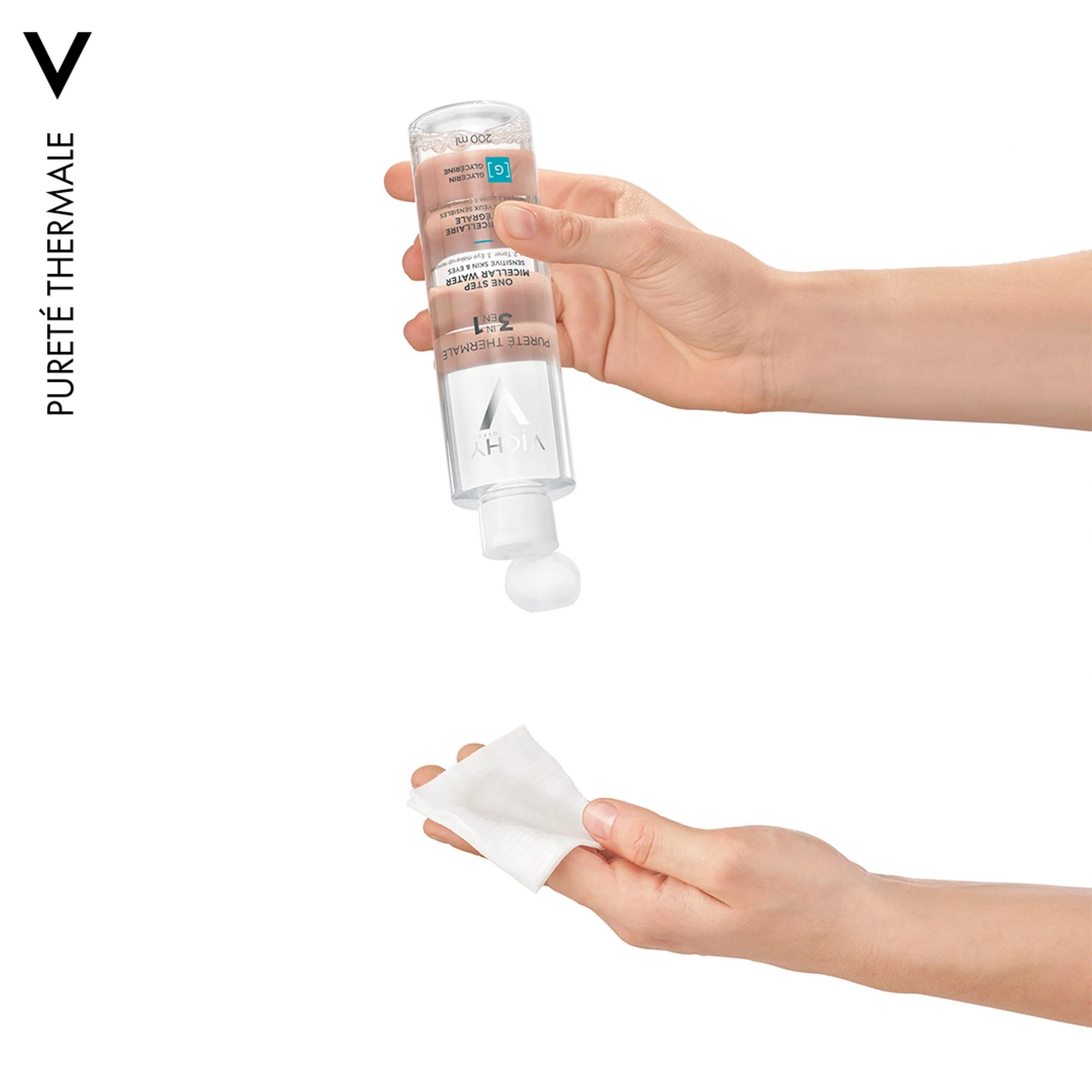 Vichy Purete Thermale One Step Cleansing Micellar Solution 200ml - Image 3