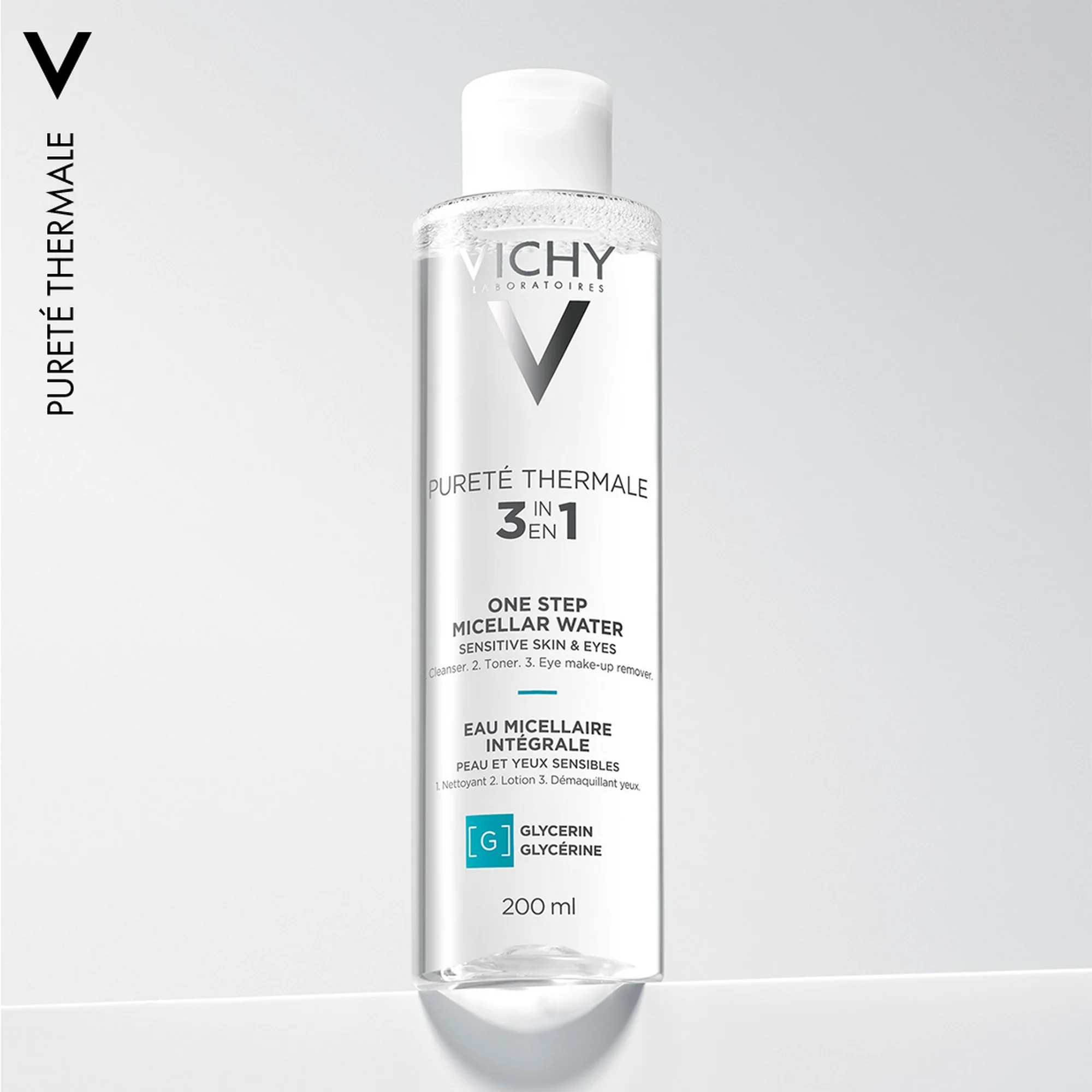 Vichy Purete Thermale One Step Cleansing Micellar Solution 200ml - Image 4