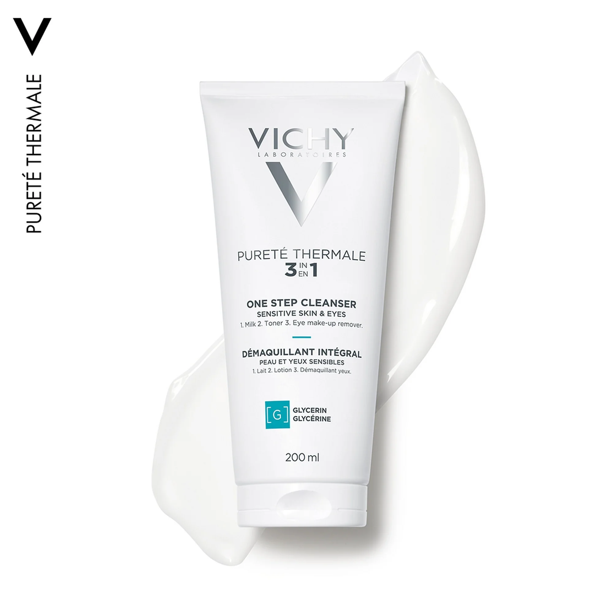 Vichy Purete Thermale 3 in 1 One Step Cleanser 200ml - Image 2